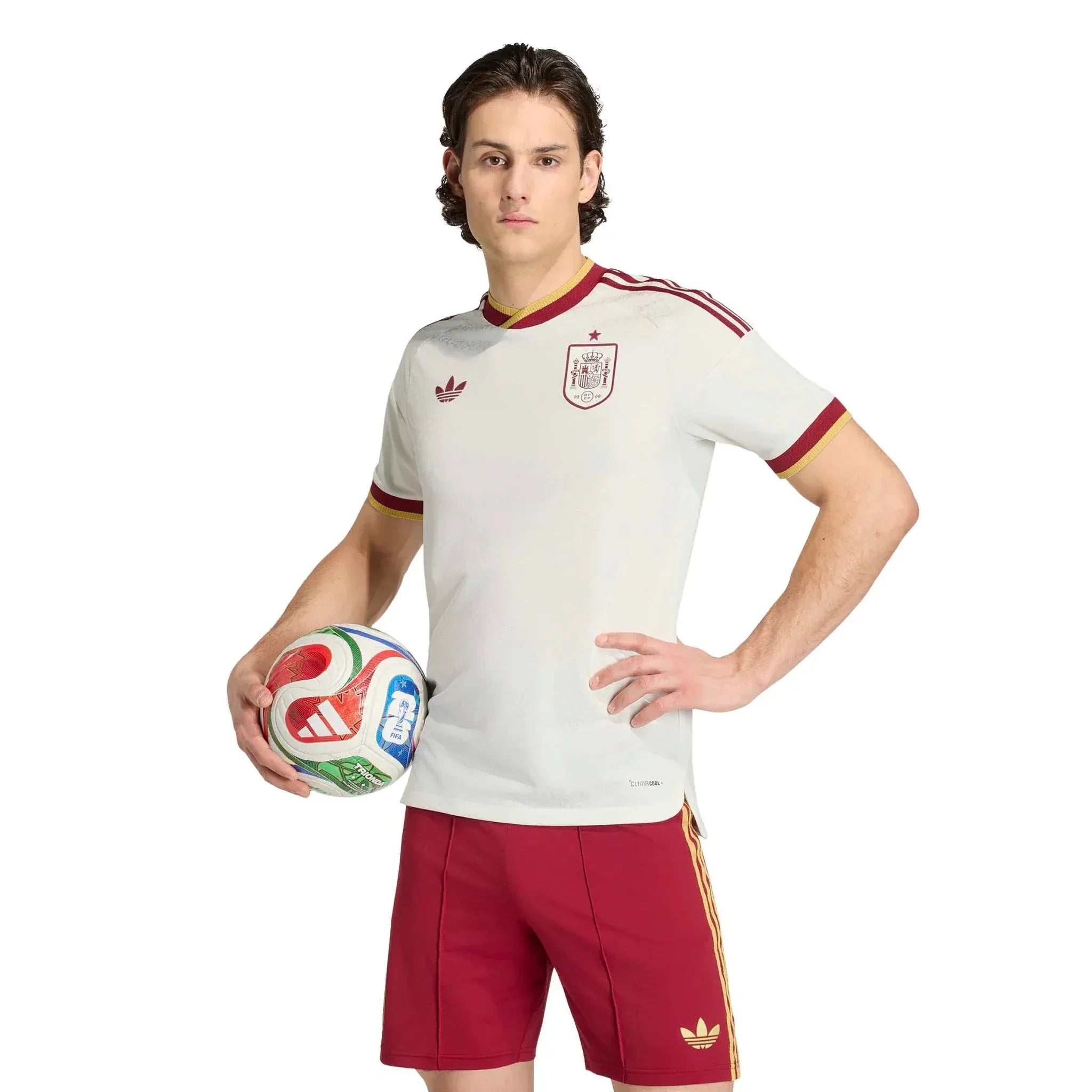 adidas 2026 Spain Men's Authentic Away Soccer Jersey