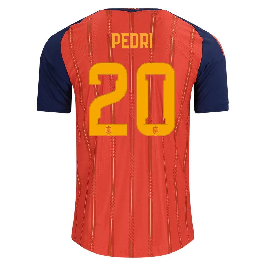 adidas 2026 Spain Men's Authentic Home Soccer Jersey