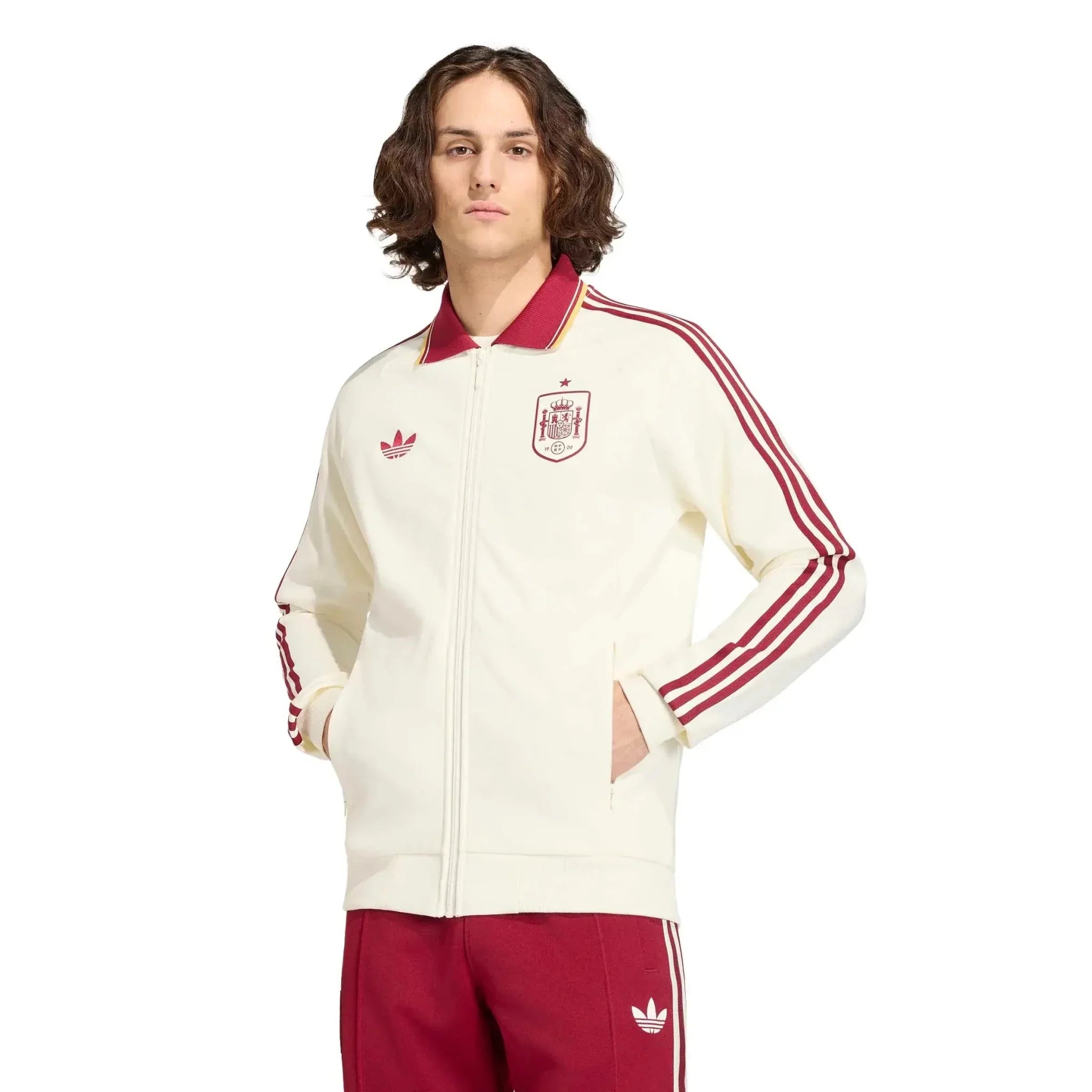 adidas 2026 Spain Men's Away Originals Anthem Jacket