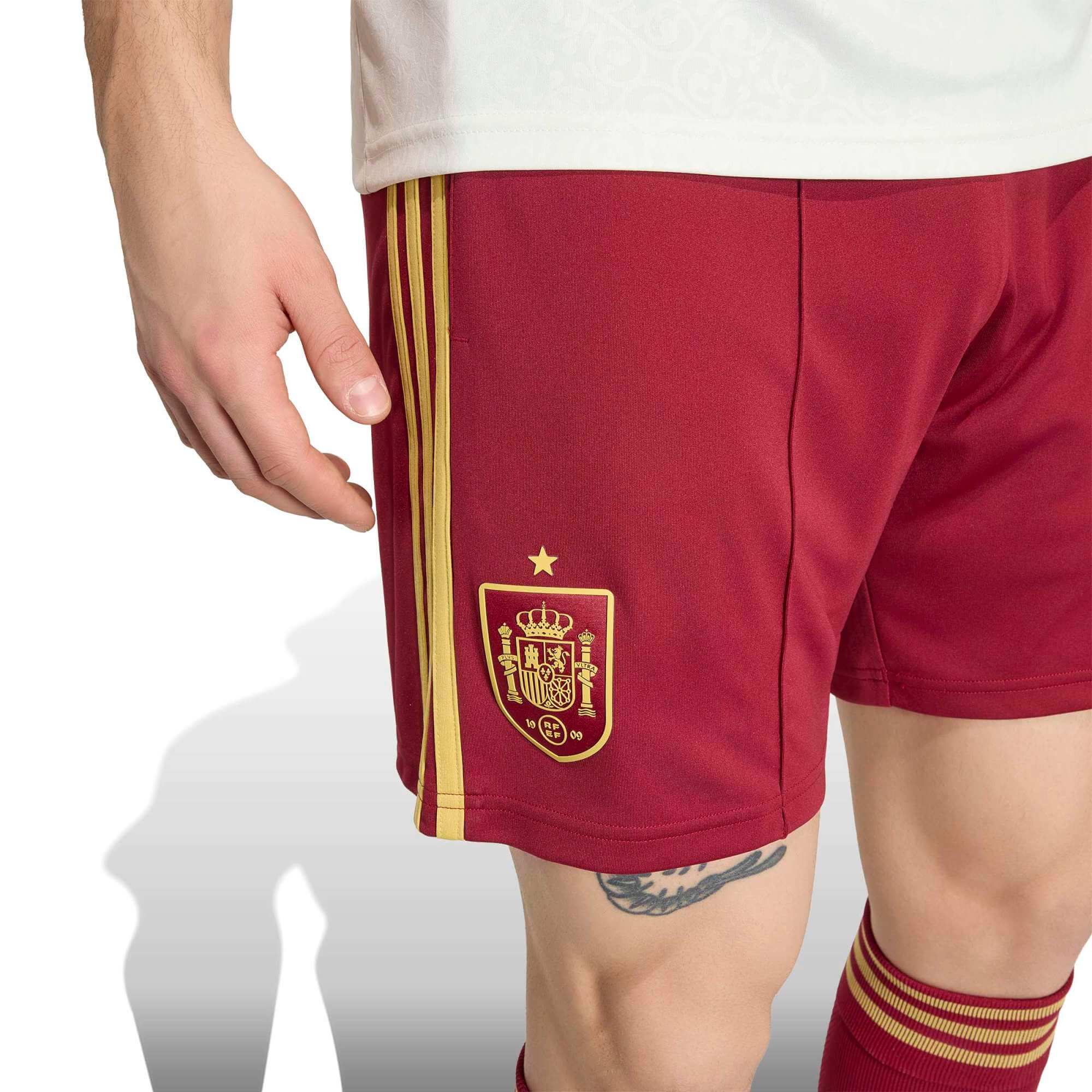 adidas 2026 Spain Men's Stadium Away Shorts