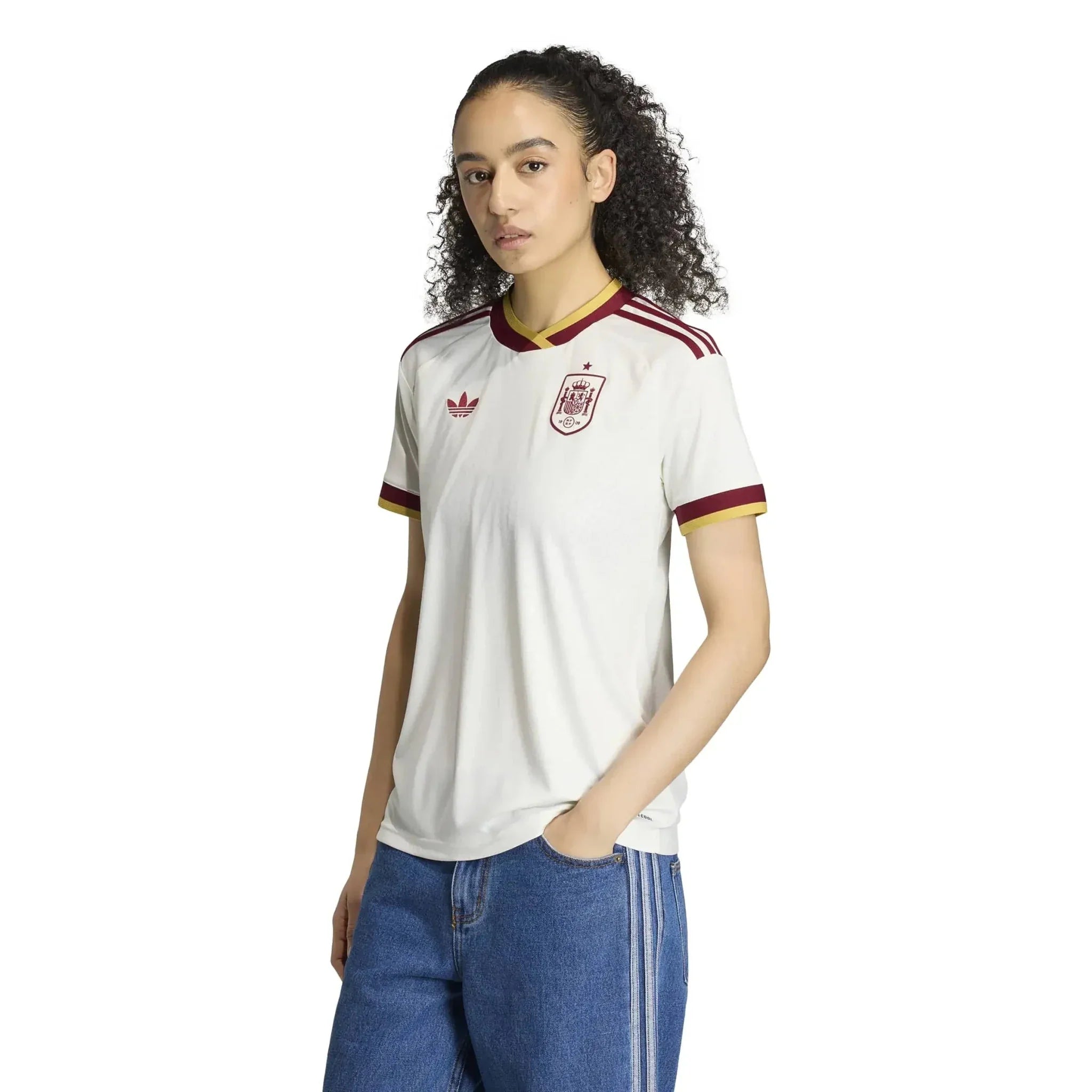adidas 2026 Spain Women's Stadium Away Soccer Jersey