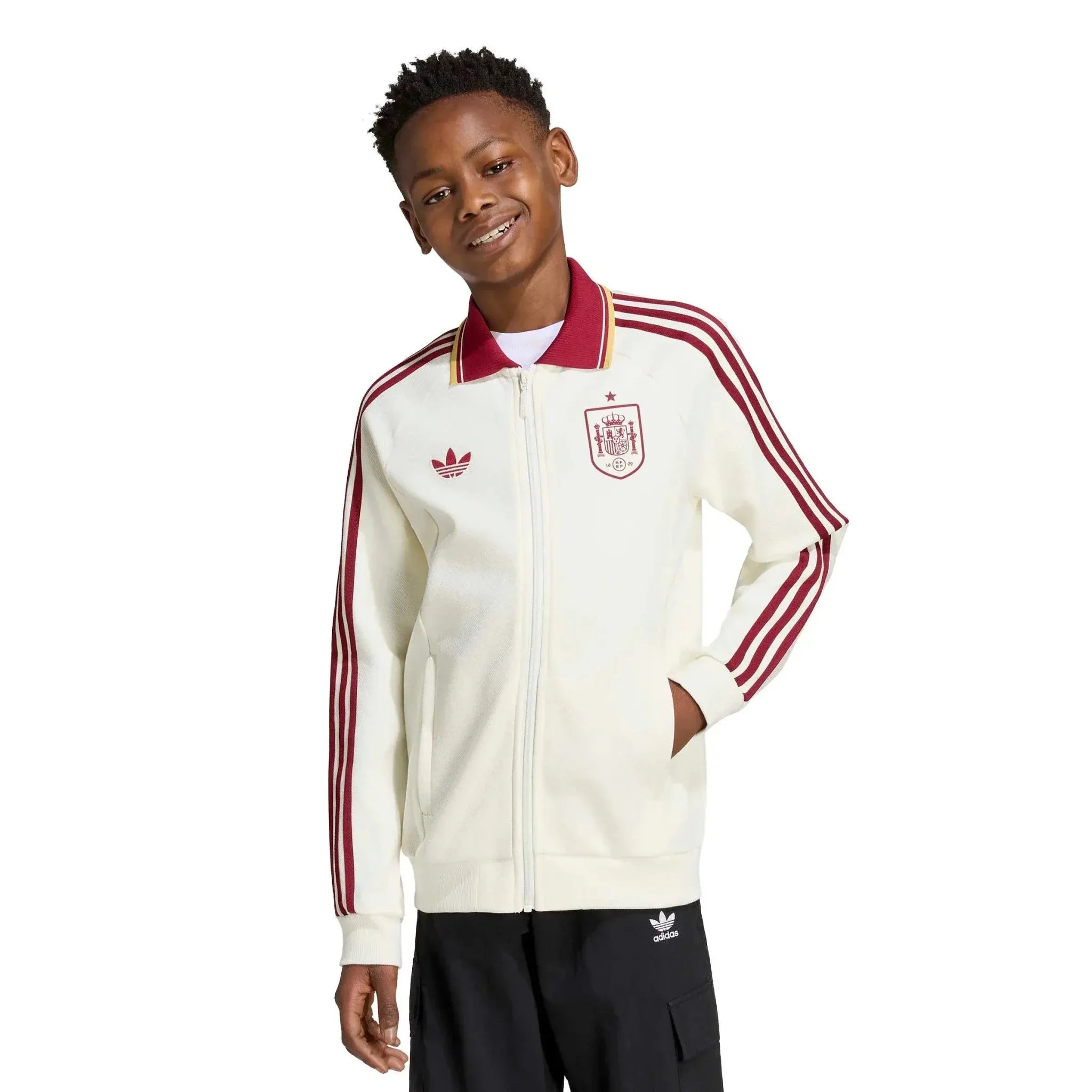 adidas 2026 Spain Youth Away Originals Anthem Jacket