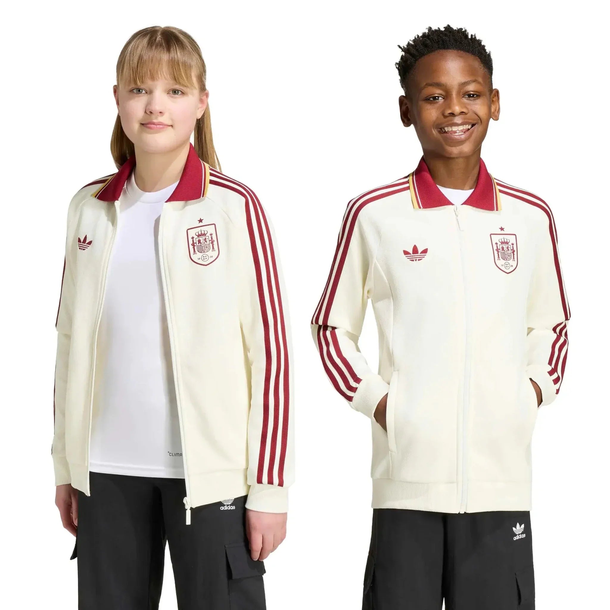 adidas 2026 Spain Youth Away Originals Anthem Jacket