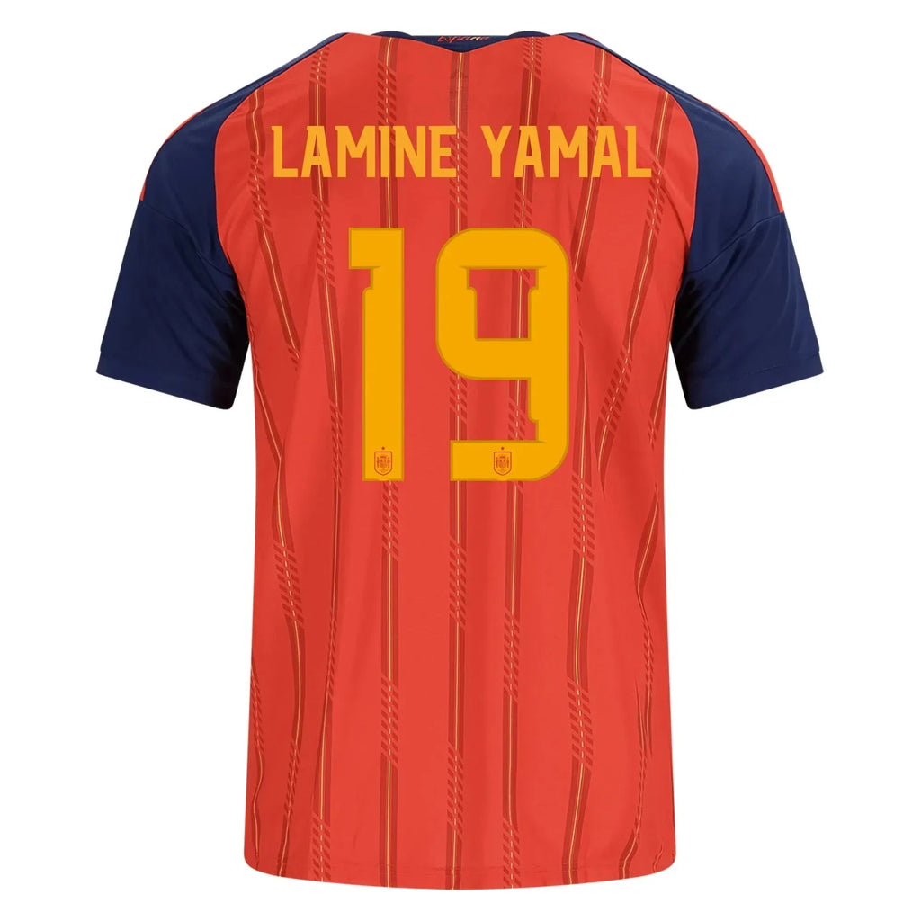 adidas 2026 Spain Men's Authentic Home Soccer Jersey