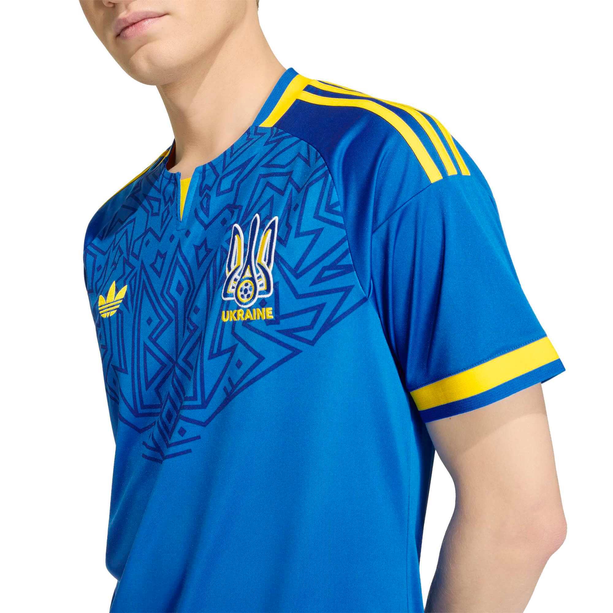 adidas 2026 Ukraine Men's Stadium Away Soccer Jersey