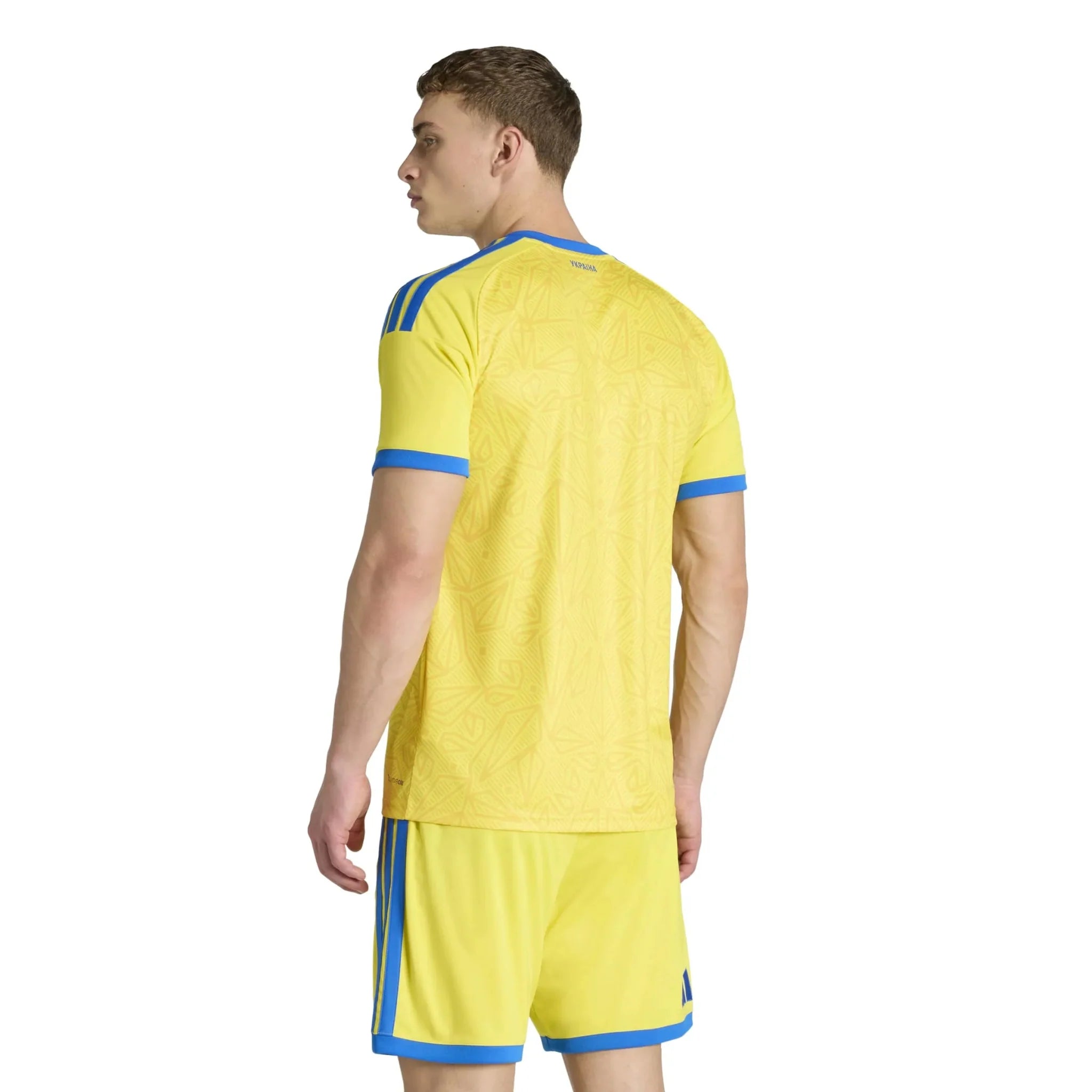 adidas 2026 Ukraine Men's Stadium Home Soccer Jersey