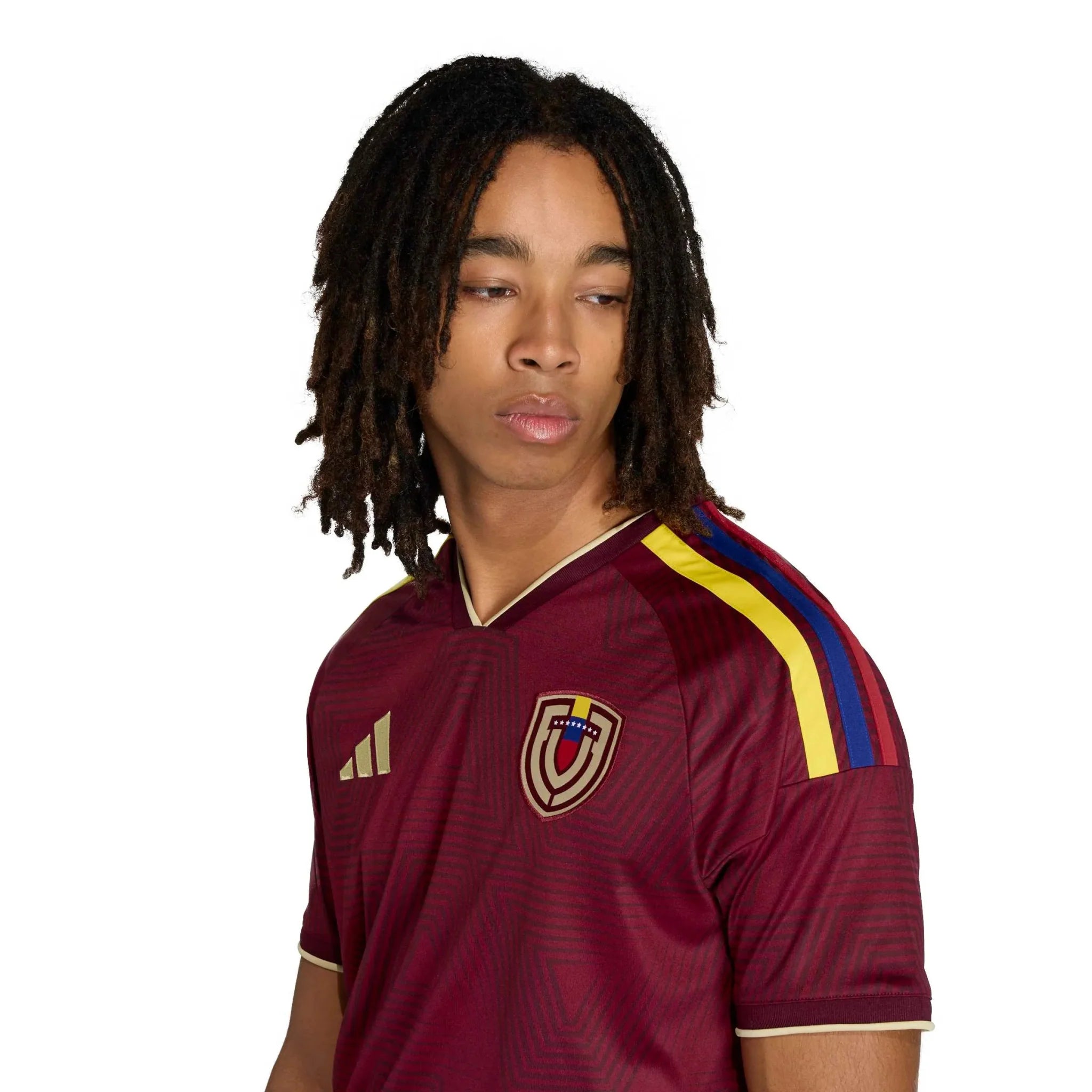 adidas 2026 Venezuela Men's Stadium Home Soccer Jersey