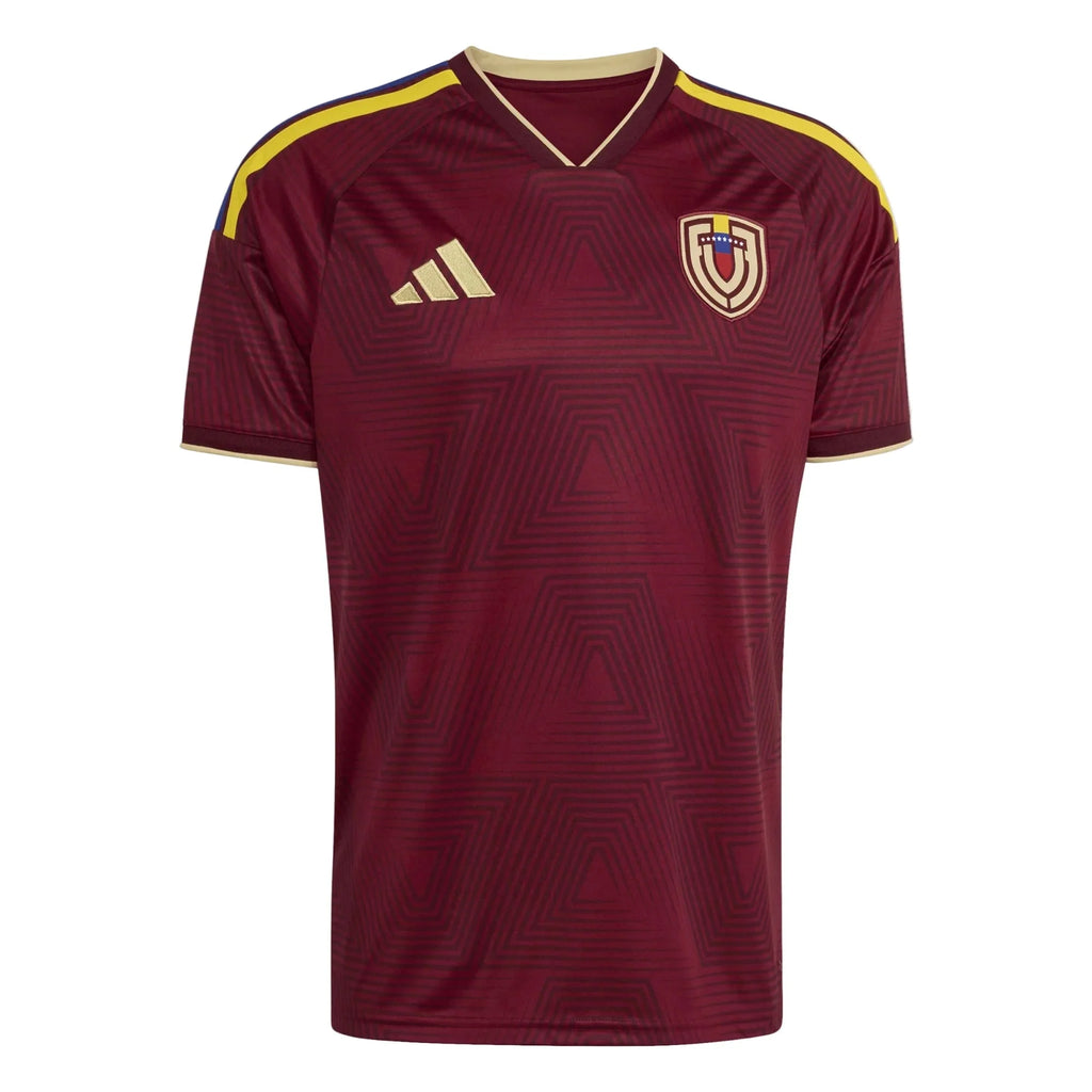 adidas 2026 Venezuela Men's Stadium Home Soccer Jersey