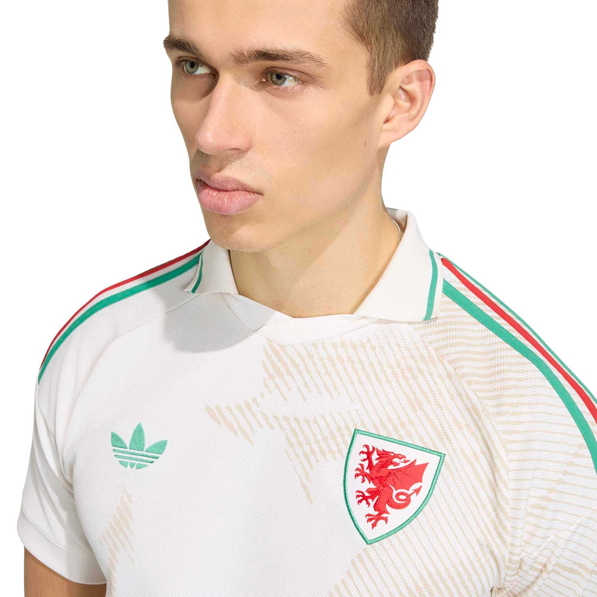 adidas 2026 Wales Men's Stadium Away Soccer Jersey