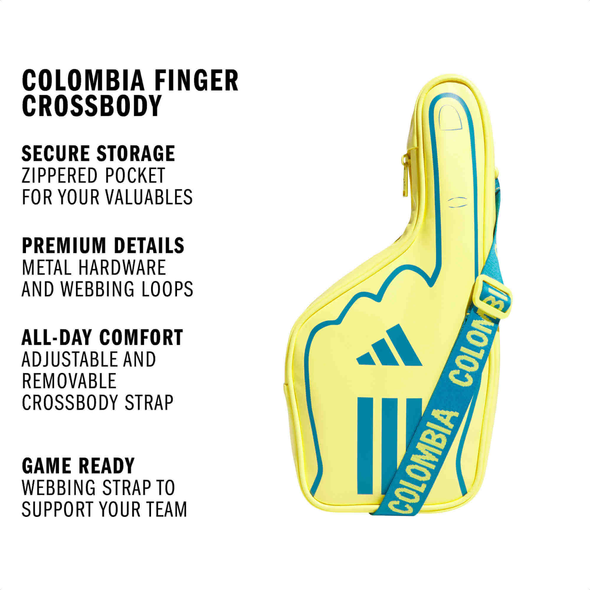 adidas Colombia Finger Crossbody Bag