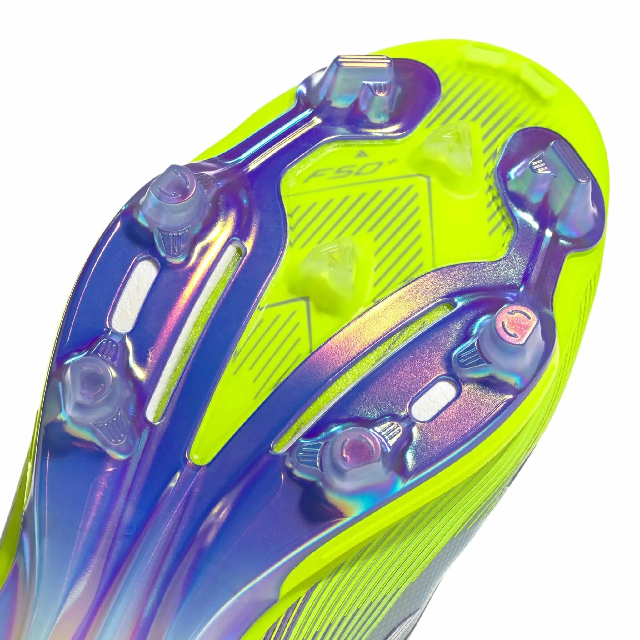 adidas F50+ Firm Ground Soccer Cleats - Radiant Blaze Pack (FA25)