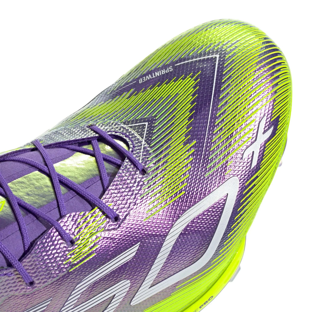 adidas F50+ Firm Ground Soccer Cleats - Radiant Blaze Pack (FA25)