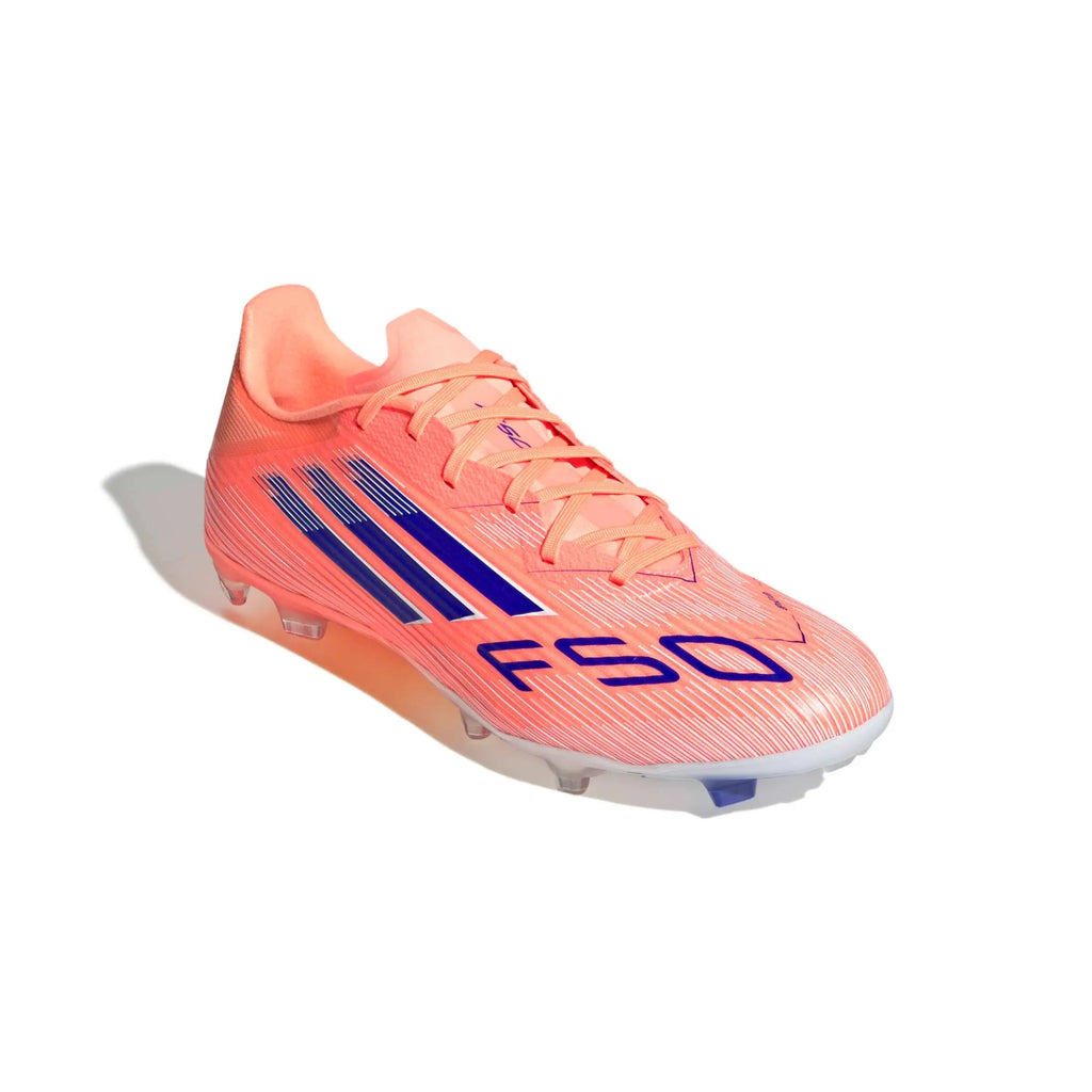 adidas F50 League Firm/Multi Ground Soccer Cleats - Coral Blaze Pack (FA25)