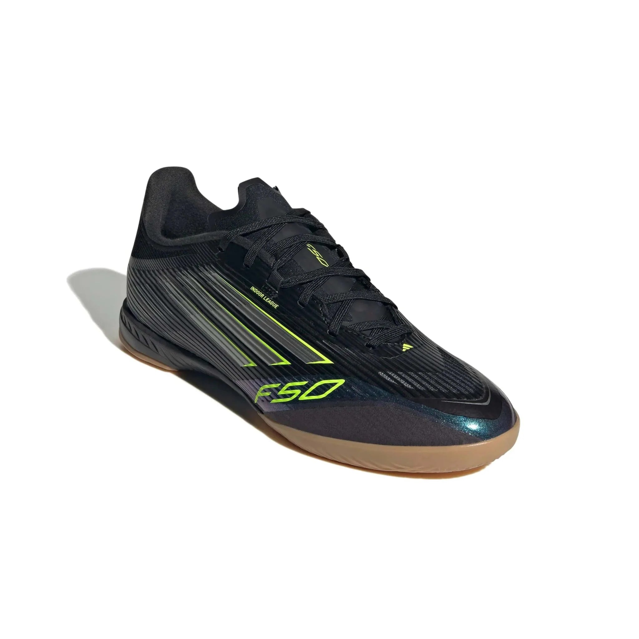 adidas F50 League Indoor Soccer Shoes - Electric Stealth Pack (FA25)