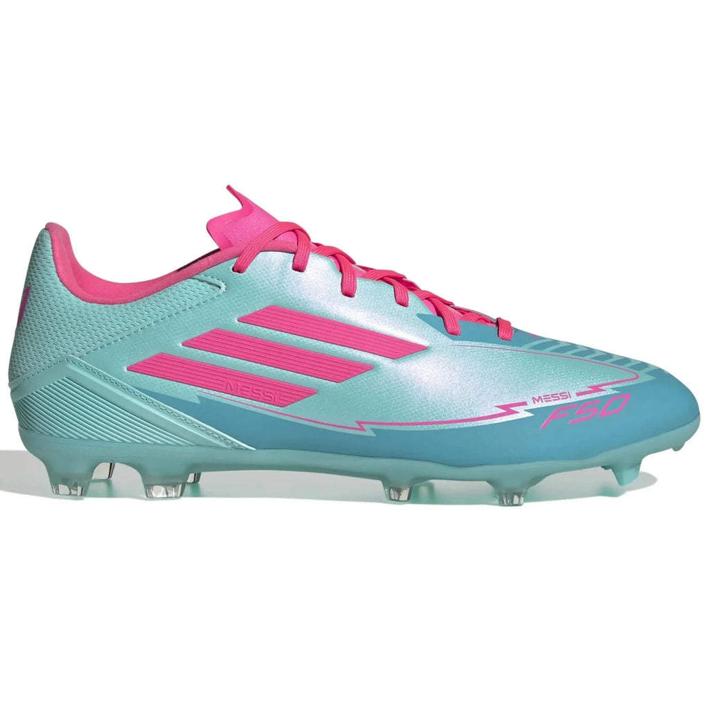 adidas F50 League Messi Firm/Multi Ground Soccer Cleats - MP2 Pack (SP25)