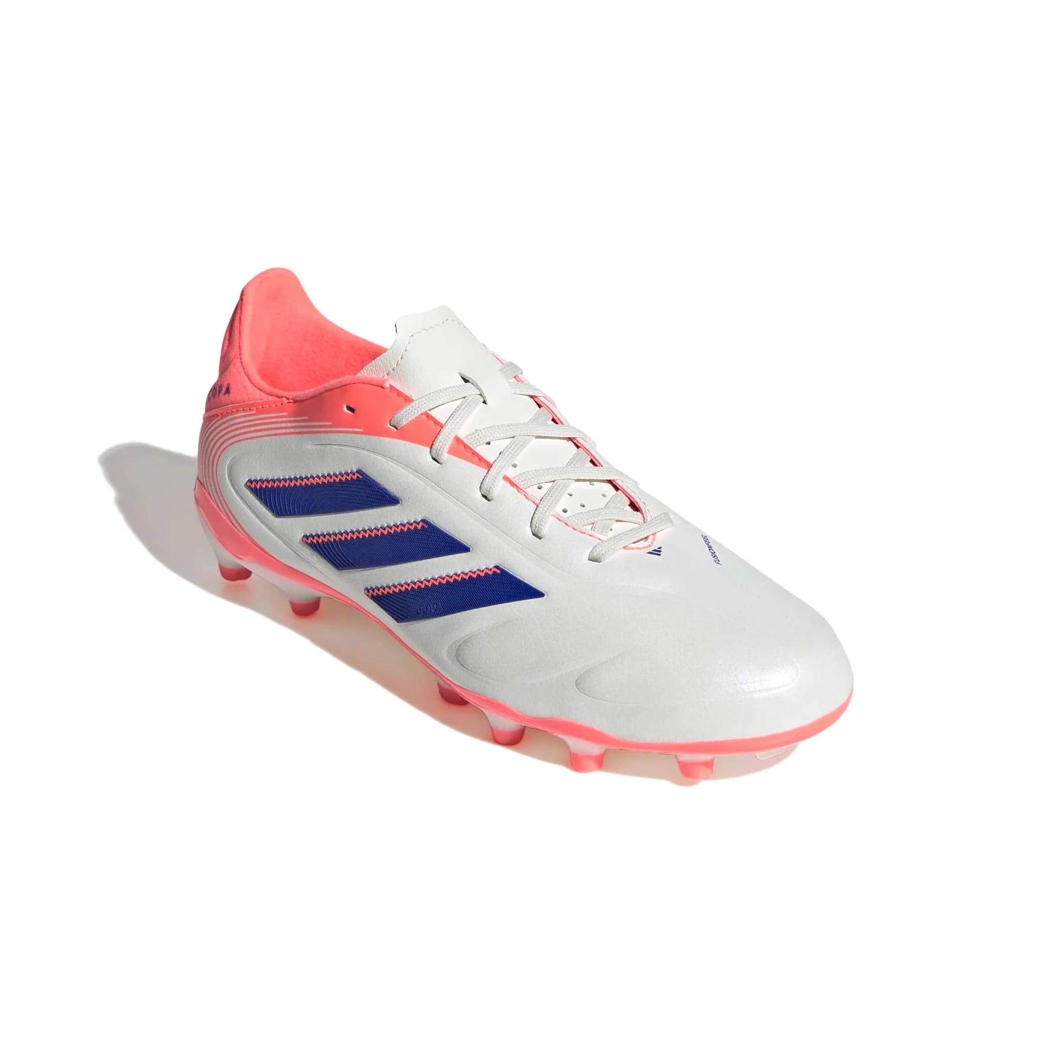 adidas Junior Copa Pure III League Firm/Multi Ground Soccer Cleats - Coral Blaze Pack (FA25)