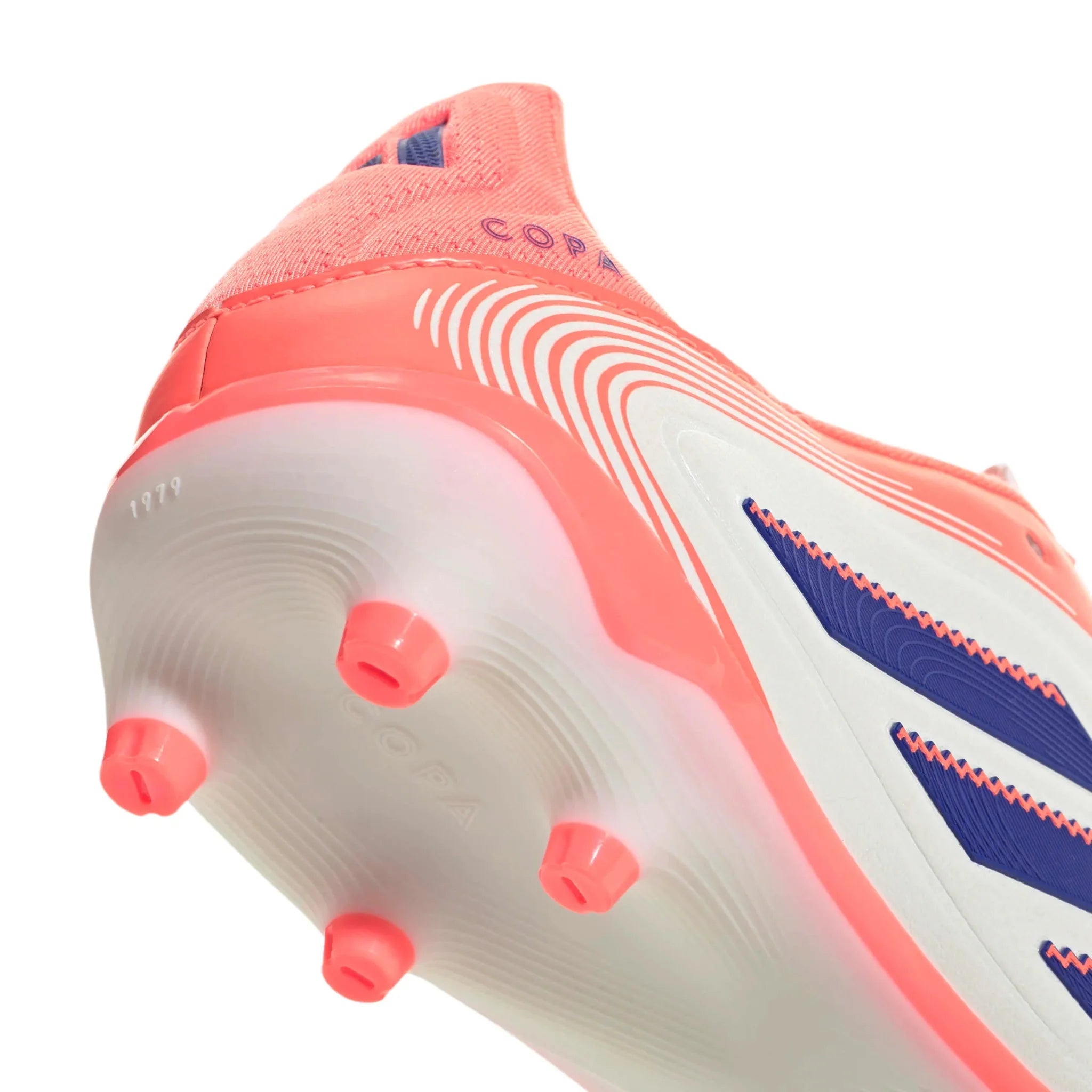 adidas Junior Copa Pure III League Firm/Multi Ground Soccer Cleats - Coral Blaze Pack (FA25)