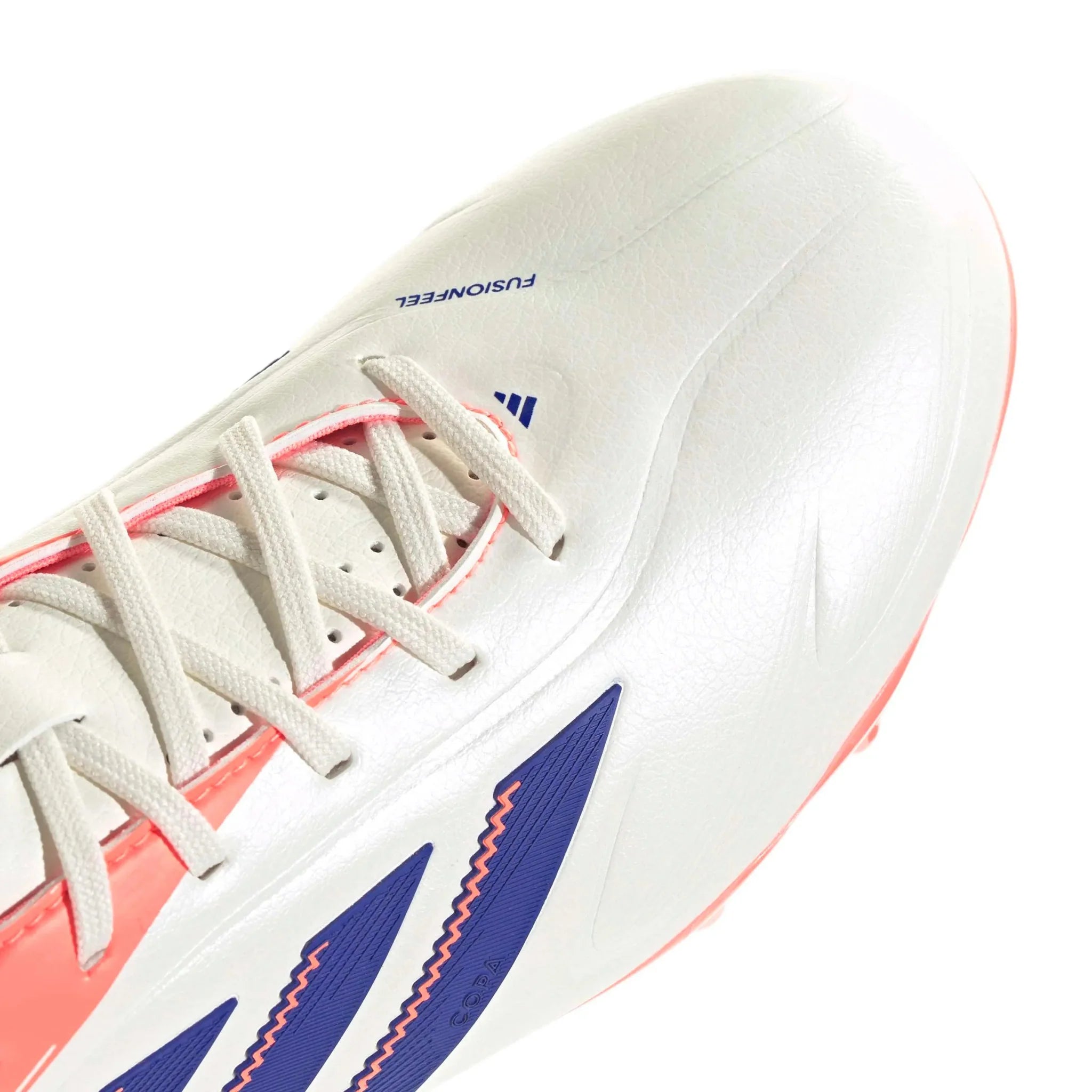 adidas Junior Copa Pure III League Firm/Multi Ground Soccer Cleats - Coral Blaze Pack (FA25)
