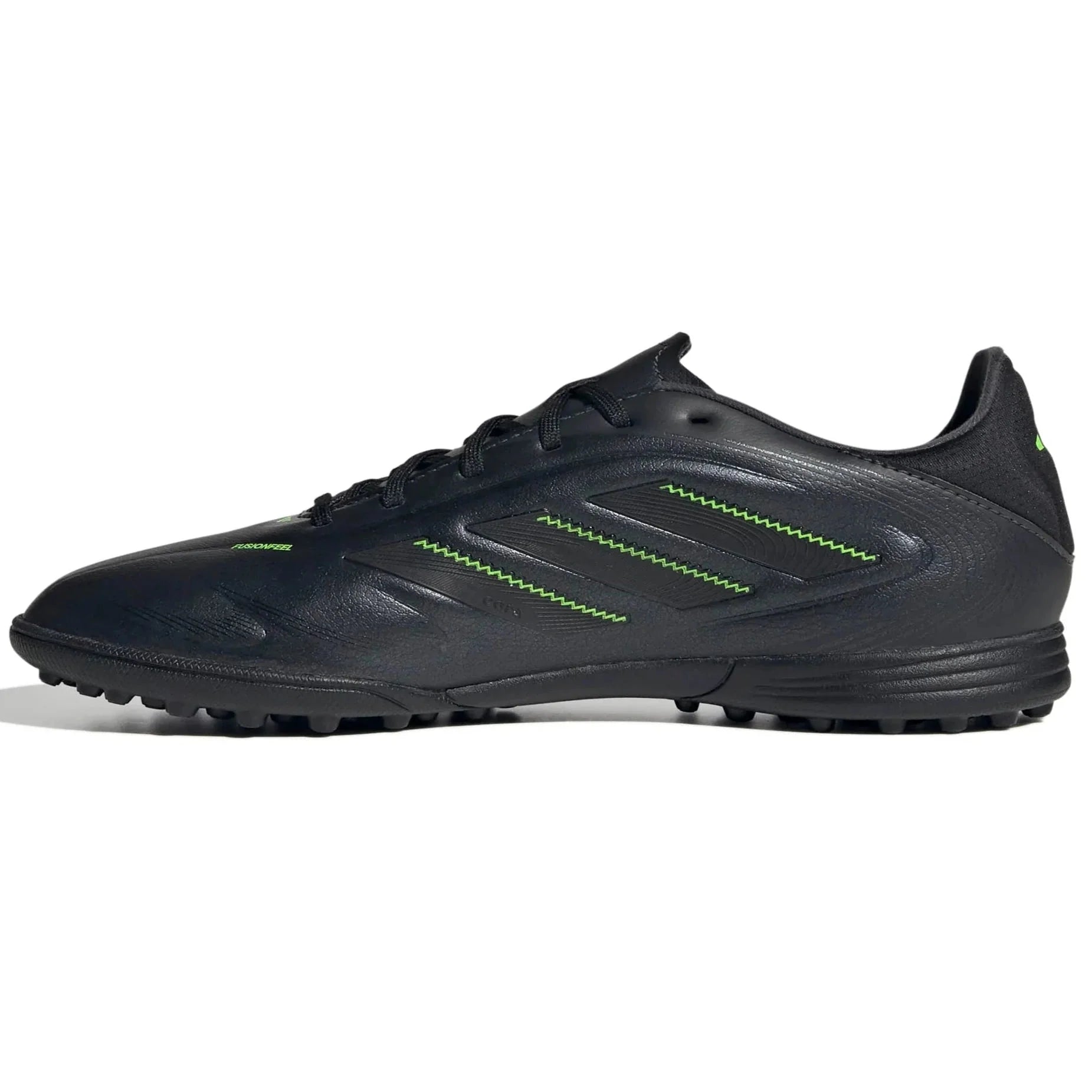 adidas Junior Copa Pure III League Turf Soccer Shoes - Electric Stealth Pack (FA25)