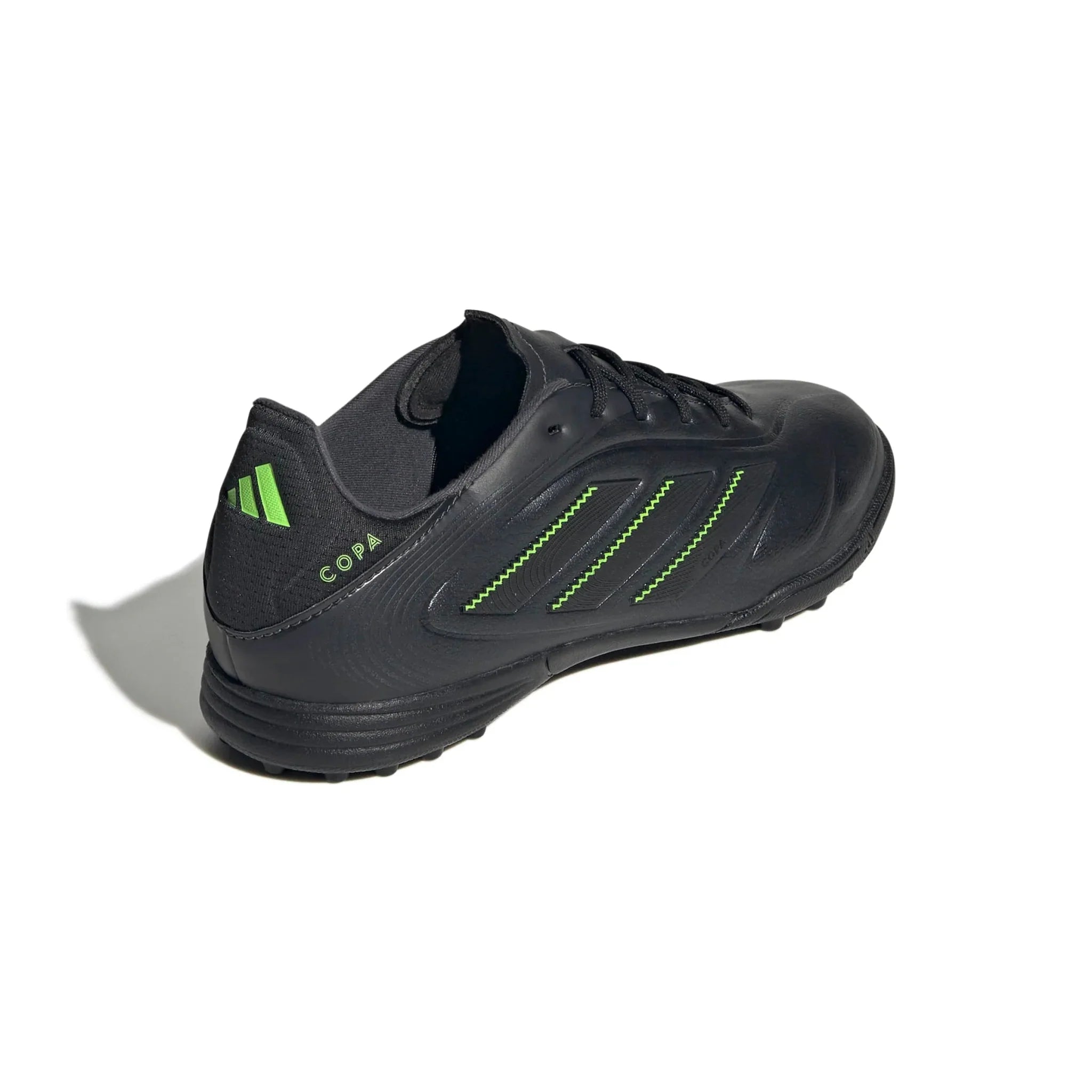 adidas Junior Copa Pure III League Turf Soccer Shoes - Electric Stealth Pack (FA25)