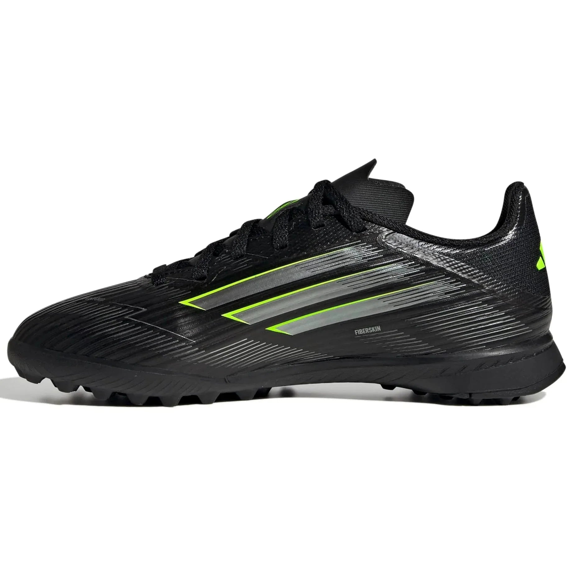 adidas Junior F50 League Turf Soccer Shoes - Electric Stealth Pack (FA25)