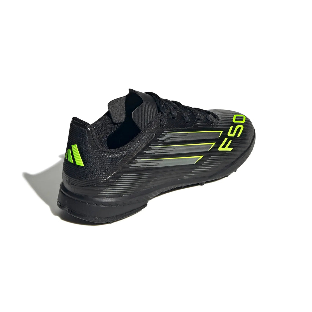 adidas Junior F50 League Turf Soccer Shoes - Electric Stealth Pack (FA25)