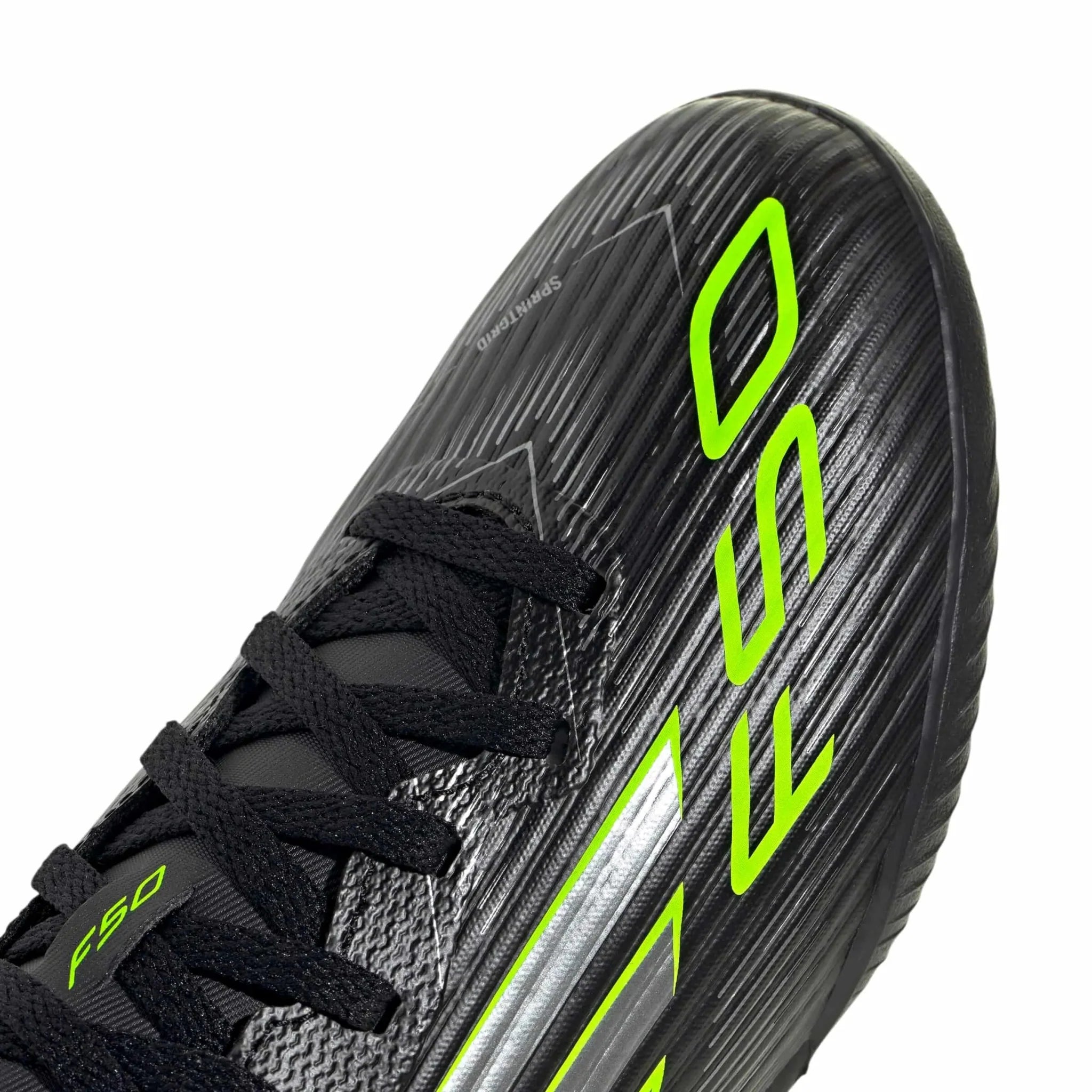 adidas Junior F50 League Turf Soccer Shoes - Electric Stealth Pack (FA25)