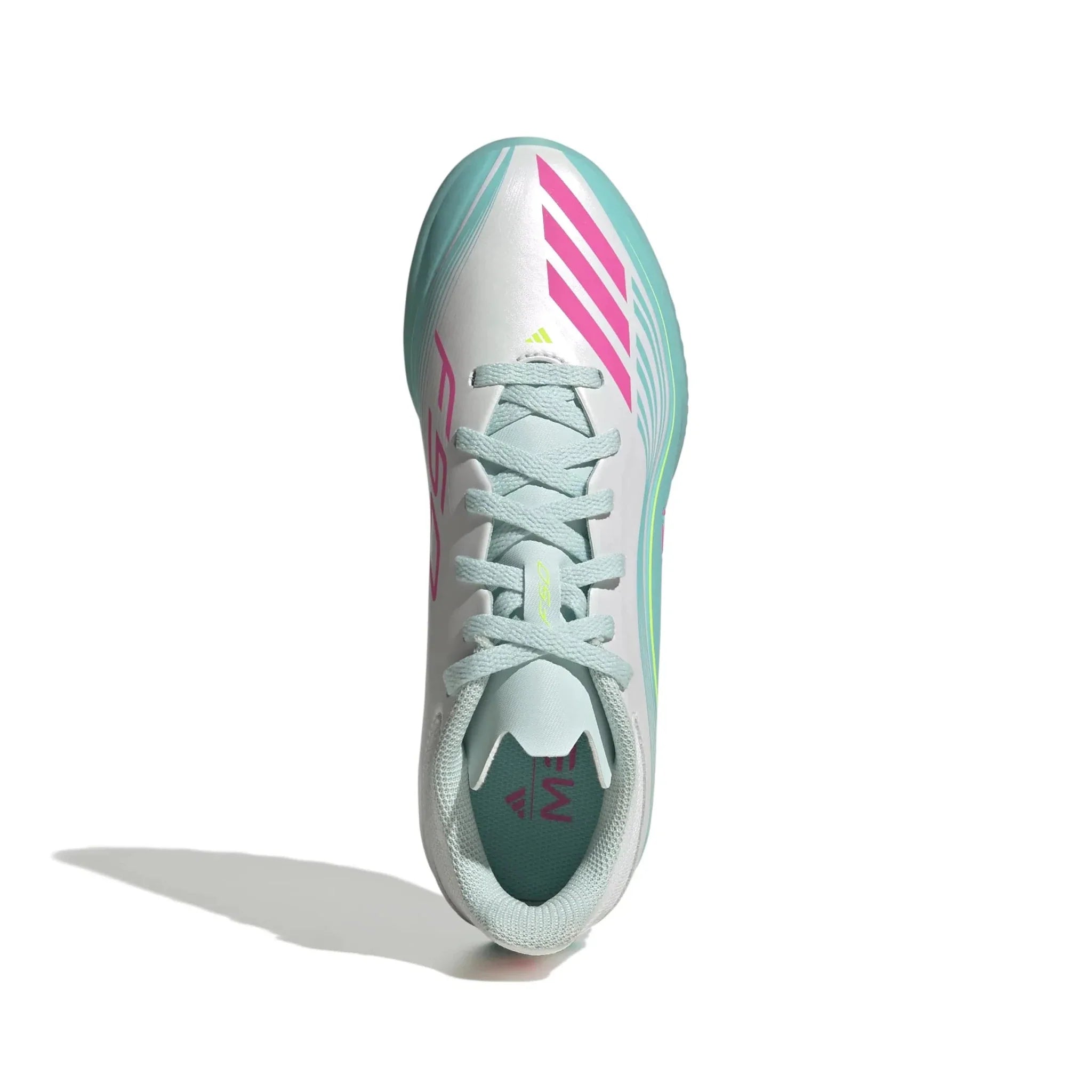 adidas JR F50 Messi League Turf Soccer Shoes - Messi Aurora Radiante Pack (SP26)