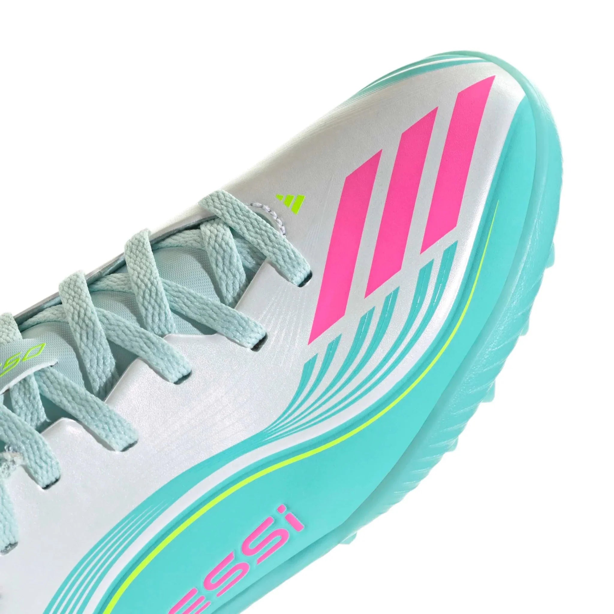 adidas JR F50 Messi League Turf Soccer Shoes - Messi Aurora Radiante Pack (SP26)