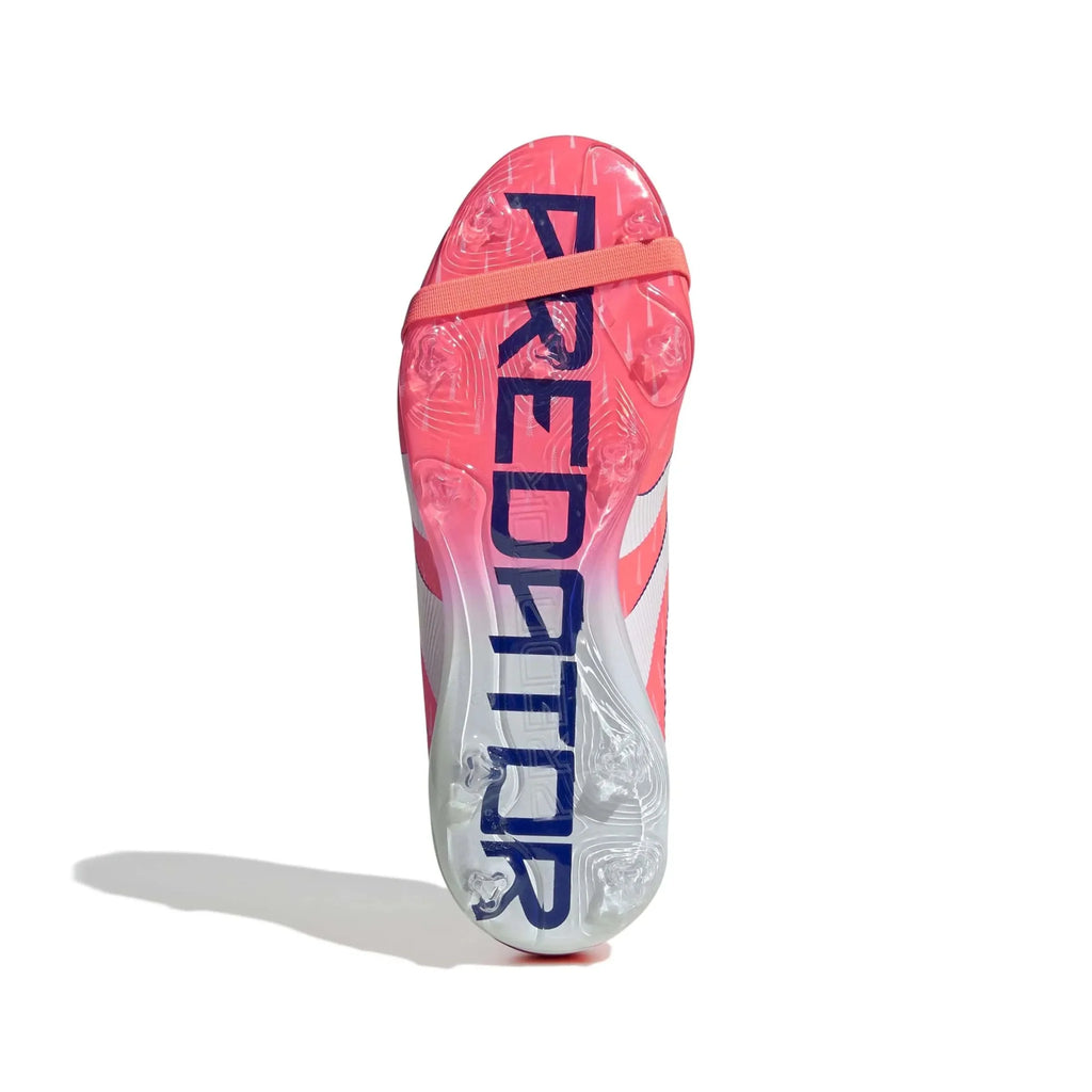 adidas Junior Predator Elite Fold-Over Tongue Firm Ground Soccer Cleats - Coral Blaze Pack (FA25)