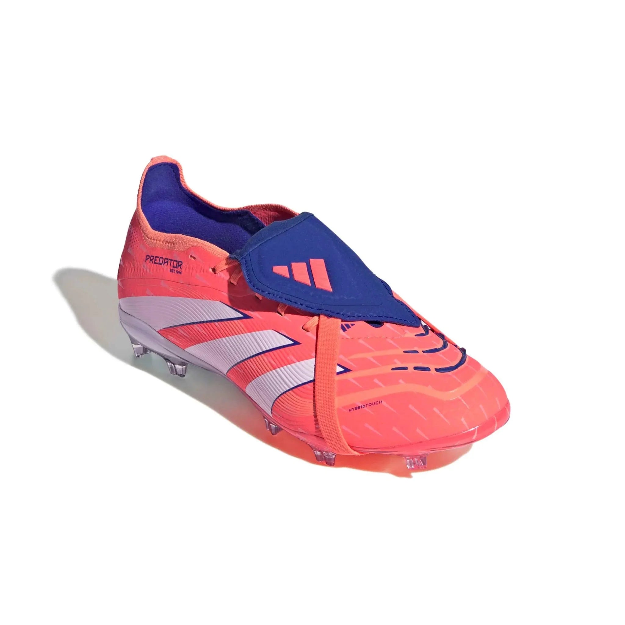 adidas Junior Predator Elite Fold-Over Tongue Firm Ground Soccer Cleats - Coral Blaze Pack (FA25)
