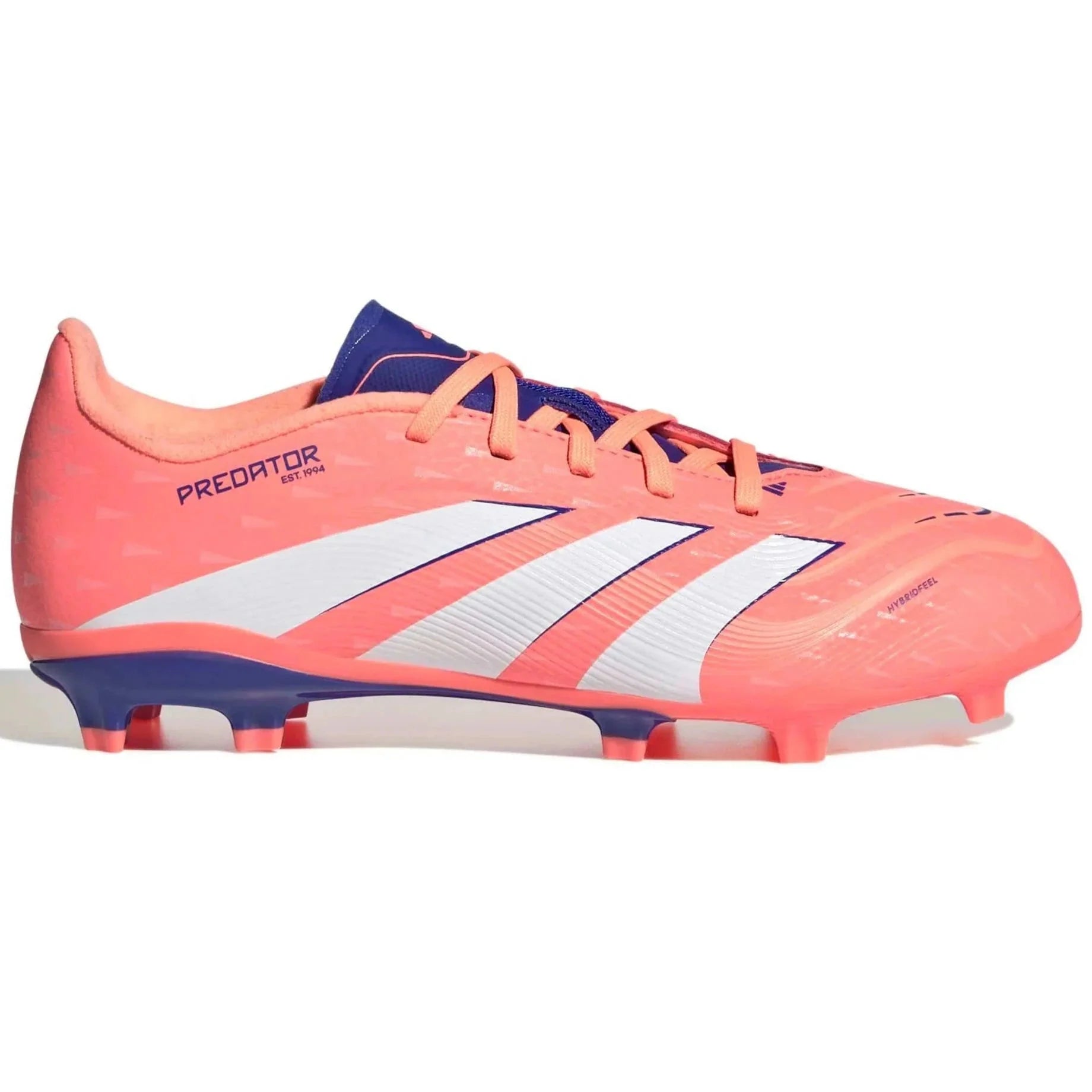 adidas Junior Predator League Firm/Multi Ground Soccer Cleats - Coral Blaze Pack (FA25)