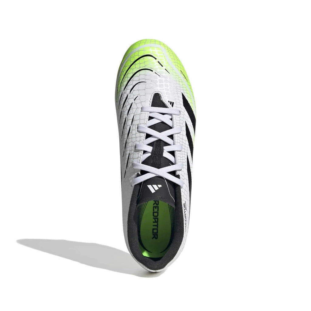 adidas Junior Predator League Firm/Multi Ground Soccer Cleats - Radiant Blaze Pack (FA25)