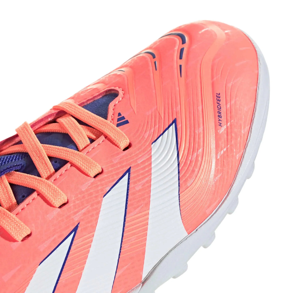 adidas Junior Predator League Turf Soccer Shoes - Coral Blaze Pack (FA25)