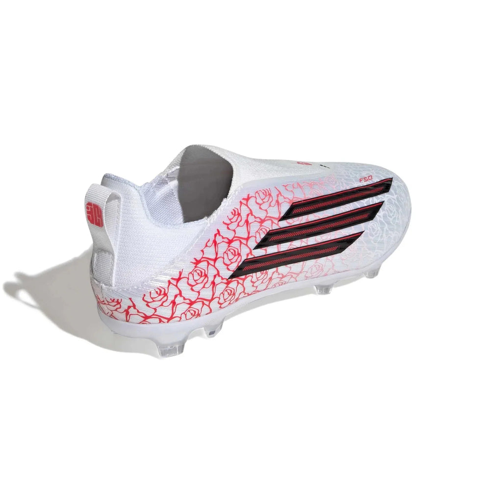 adidas Junior F50 League Laceless Firm/Multi Ground Soccer Cleats - Lamine Yamal Pack (SP26)