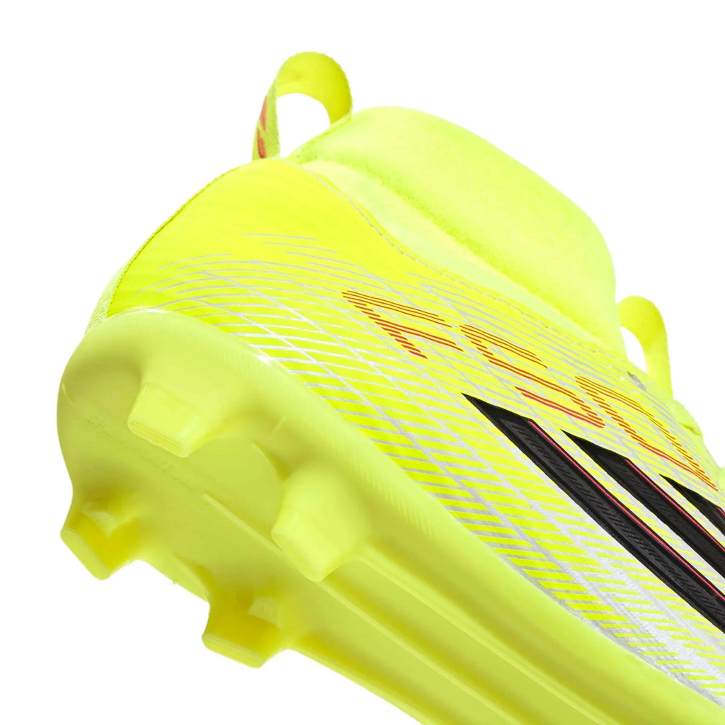 adidas Junior F50 League Mid Cut Firm/Multi Ground Soccer Cleats - Born For Goals Pack (SP26)