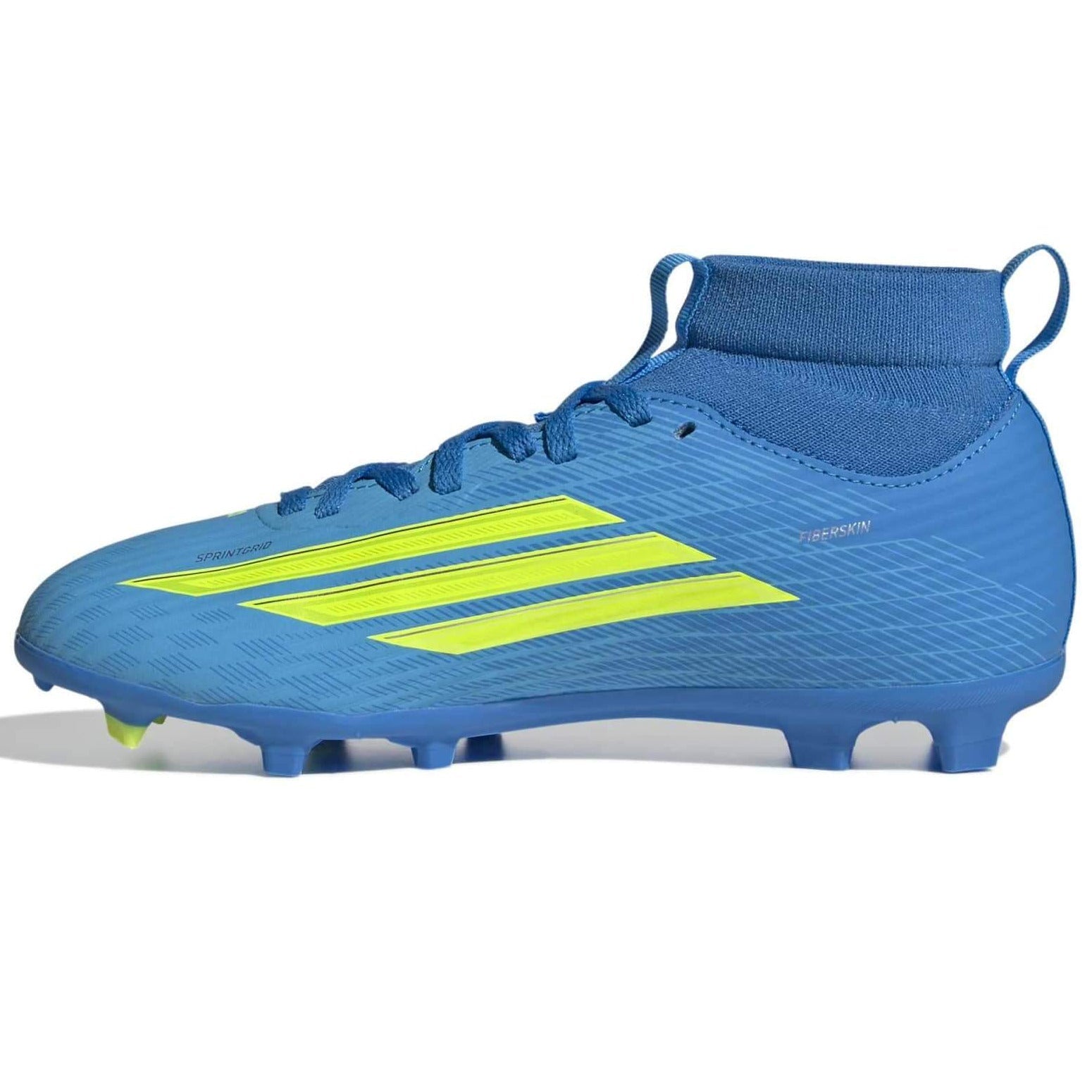 adidas Junior F50 League Mid Firm/Multi Ground Soccer Cleats - Ice Cold Precision Pack (SP26)