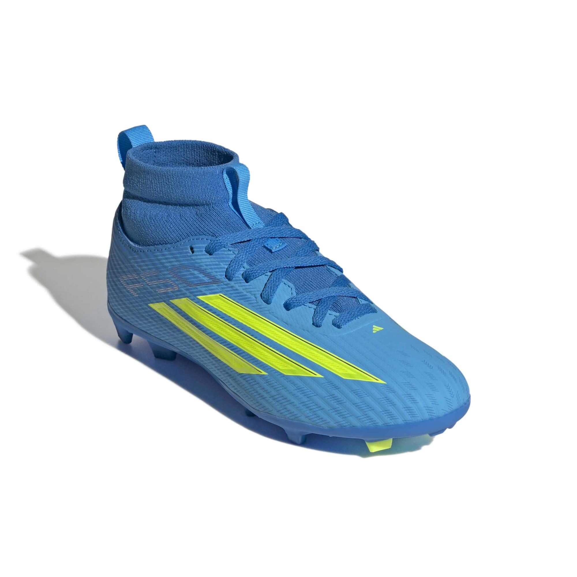 adidas Junior F50 League Mid Firm/Multi Ground Soccer Cleats - Ice Cold Precision Pack (SP26)