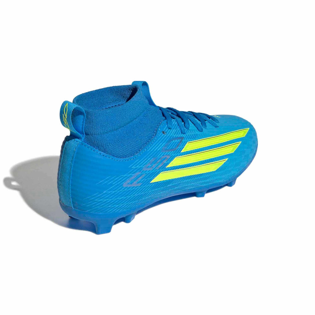 adidas Junior F50 League Mid Firm/Multi Ground Soccer Cleats - Ice Cold Precision Pack (SP26)