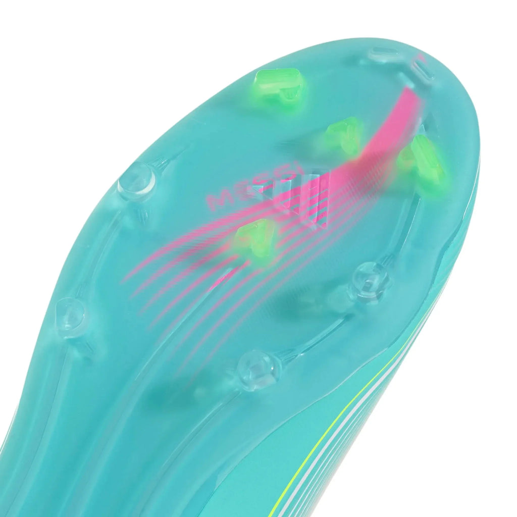 adidas Junior F50 Messi Elite Firm Ground Soccer Cleats - Messi Aurora Radiante Pack (SP26)
