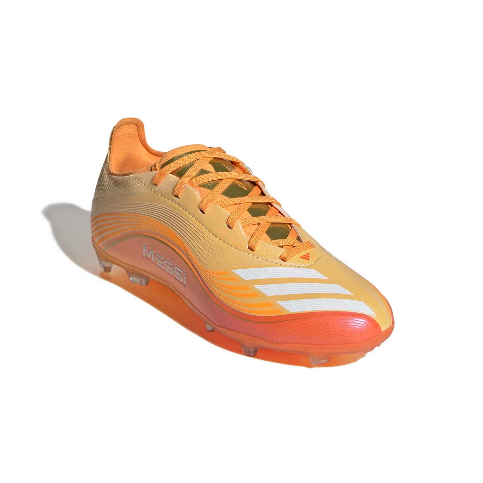 adidas Junior F50 Messi Elite Firm Ground Soccer Cleats - Messi Hora Dorada Pack (SP26)