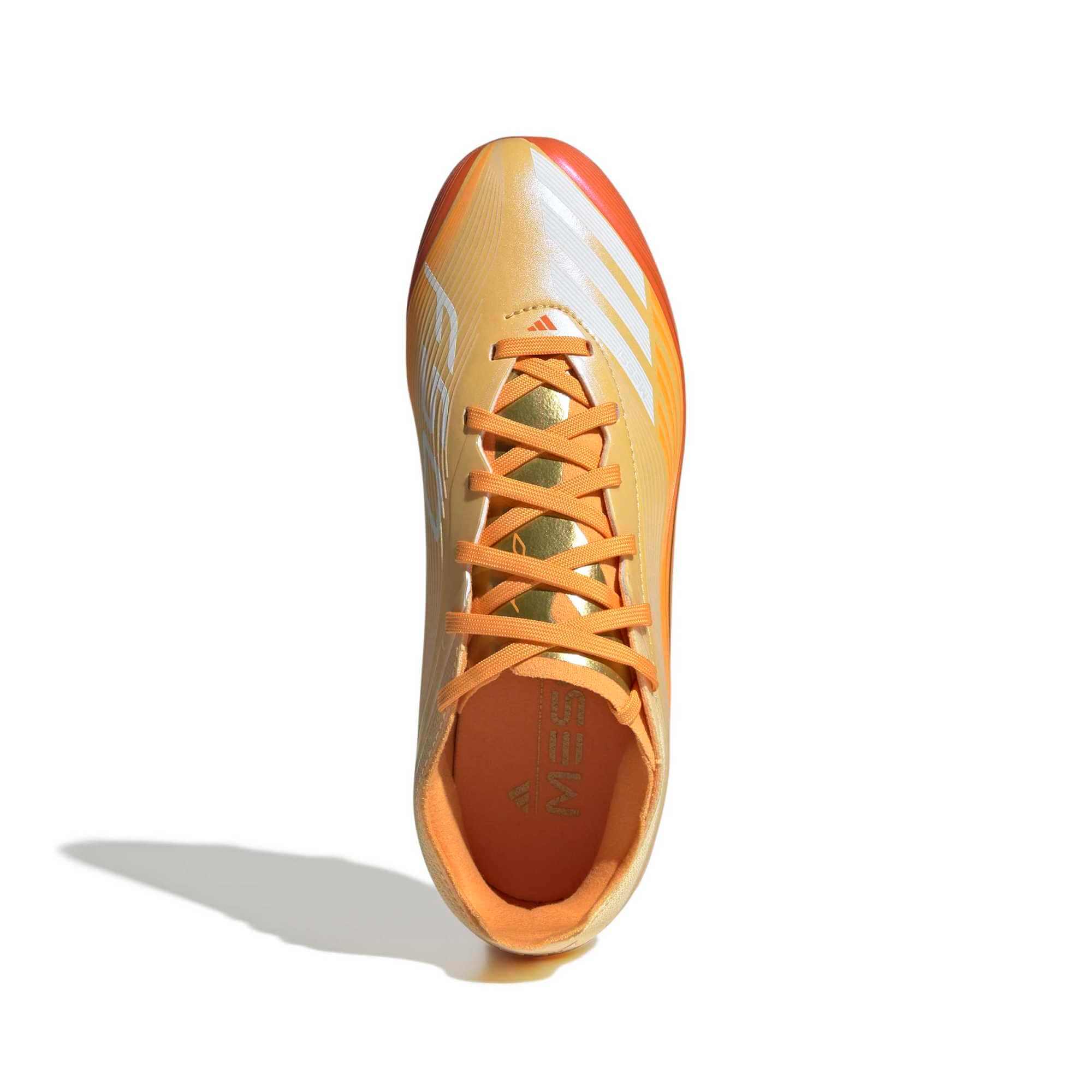 adidas Junior F50 Messi Elite Firm Ground Soccer Cleats - Messi Hora Dorada Pack (SP26)