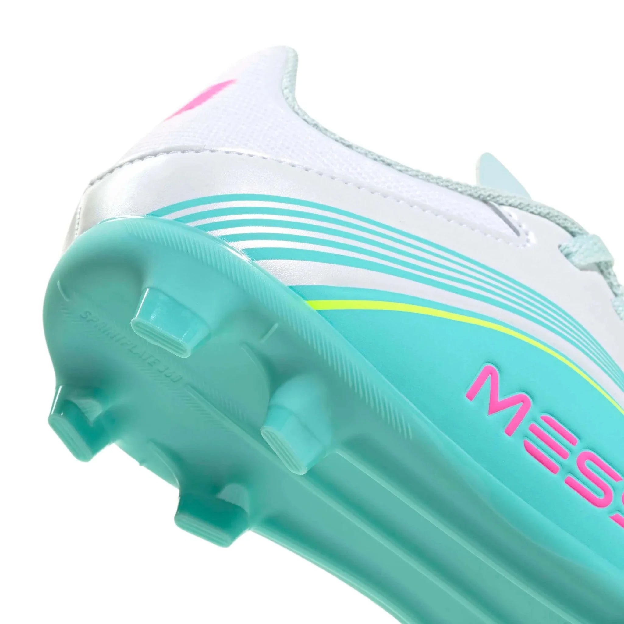 adidas Junior F50 Messi League Firm/Multi Ground Soccer Cleats - Messi Aurora Radiante Pack (SP26)