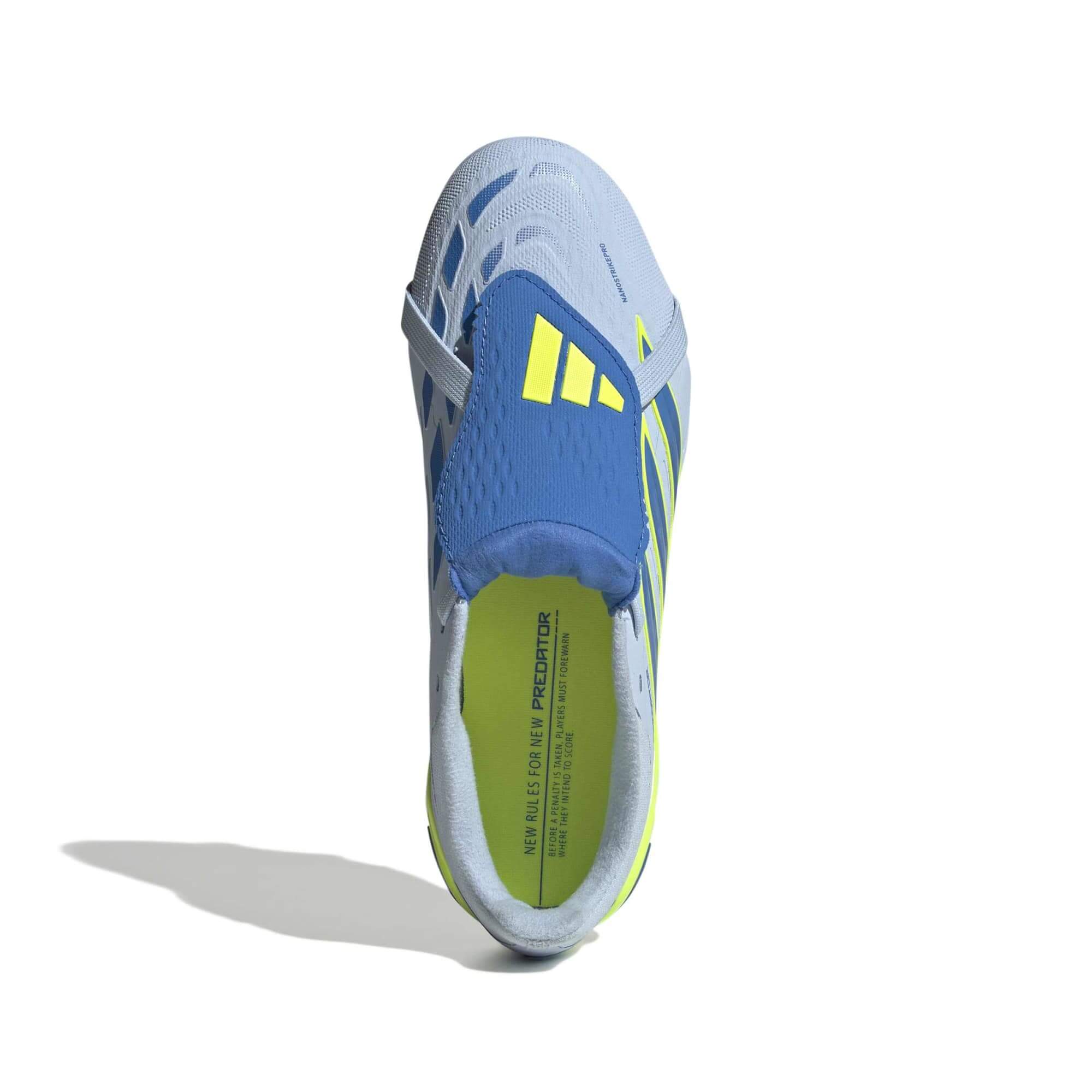 adidas Junior Predator Elite Fold-Over Tongue Firm Ground Soccer Cleats - Ice Cold Precision Pack (SP26)
