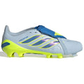 adidas Junior Predator League Fold-Over Tongue Firm Ground Soccer Cleats - Ice Cold Precision Pack (SP26)