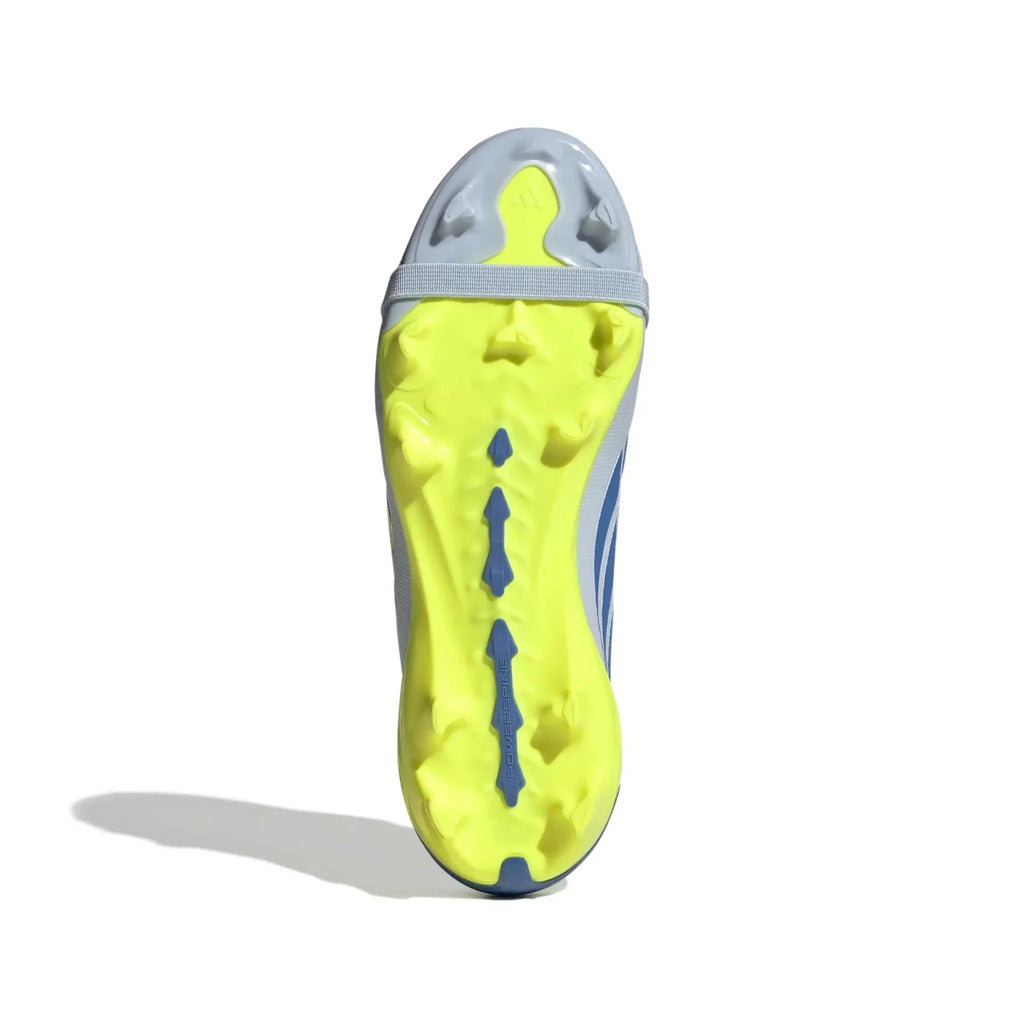 adidas Junior Predator League Fold-Over Tongue Firm Ground Soccer Cleats - Ice Cold Precision Pack (SP26)