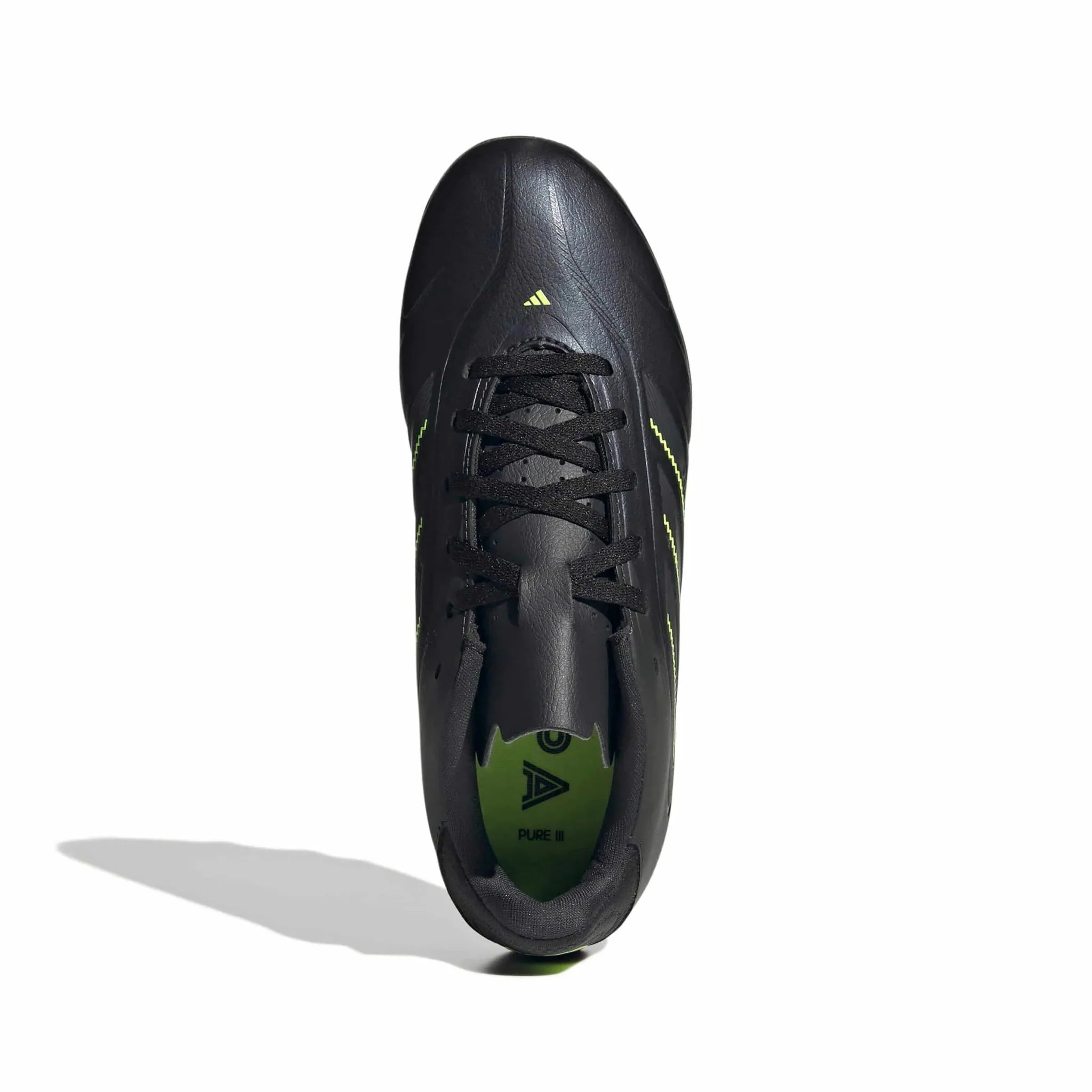 adidas Kids Copa Pure III Club Firm/Multi Ground Soccer Cleats - Electric Stealth Pack (FA25)