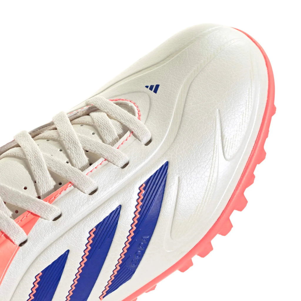 adidas Kids Copa Pure III Club Turf Soccer Shoes - Coral Blaze Pack (FA25)