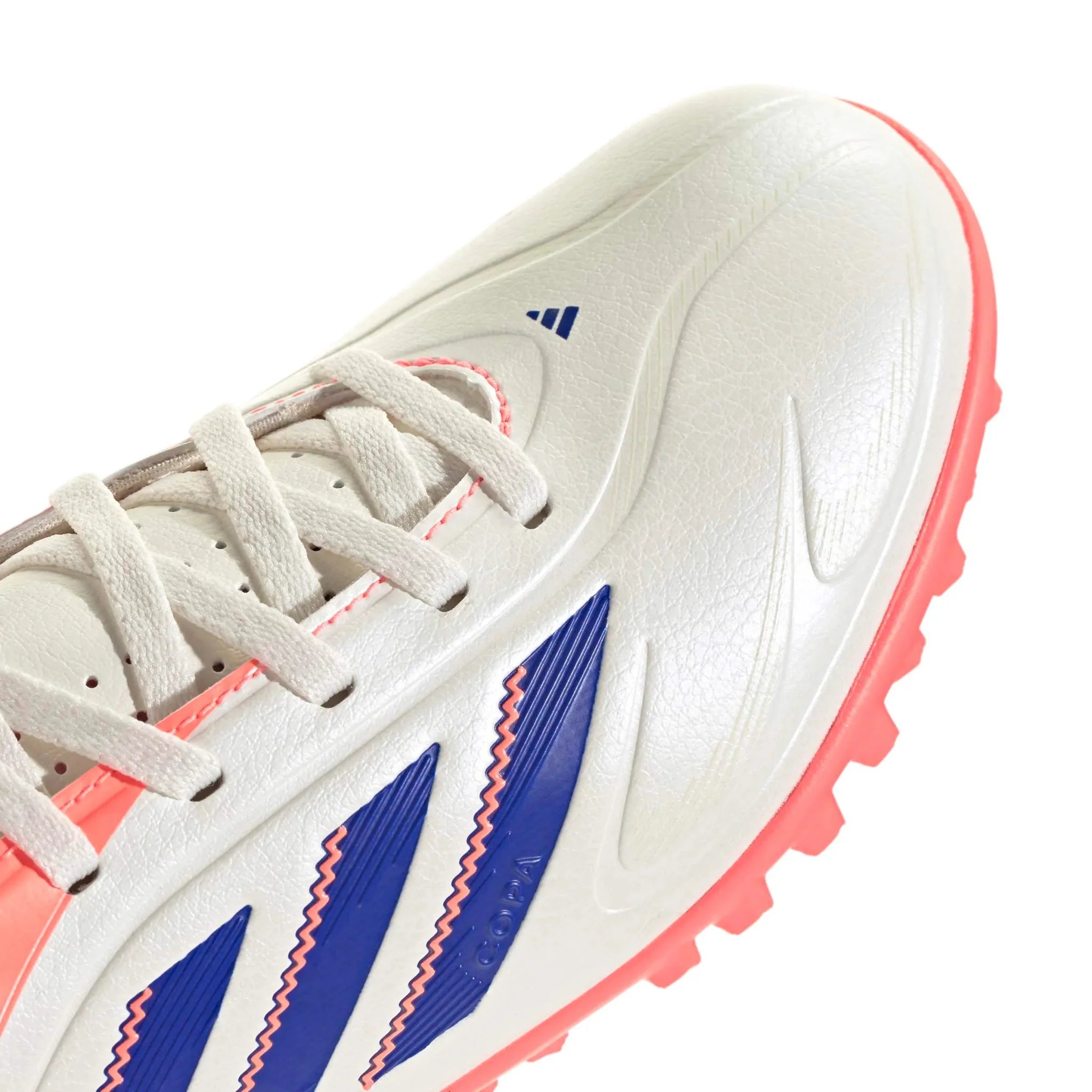 adidas Kids Copa Pure III Club Turf Soccer Shoes - Coral Blaze Pack (FA25)