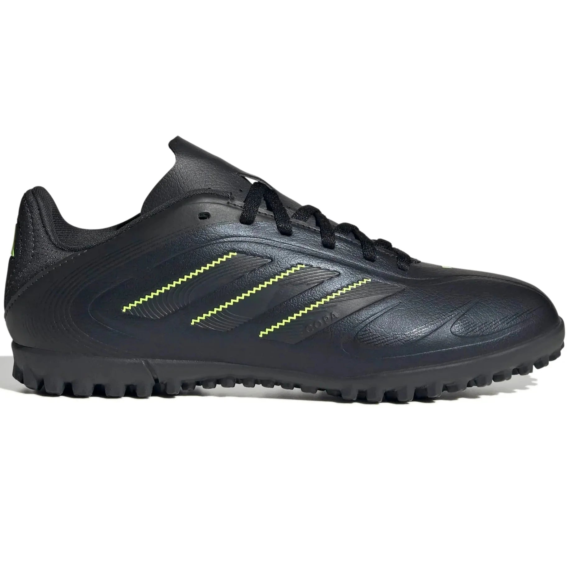 adidas Kids Copa Pure III Club Turf Soccer Shoes - Electric Stealth Pack (FA25)